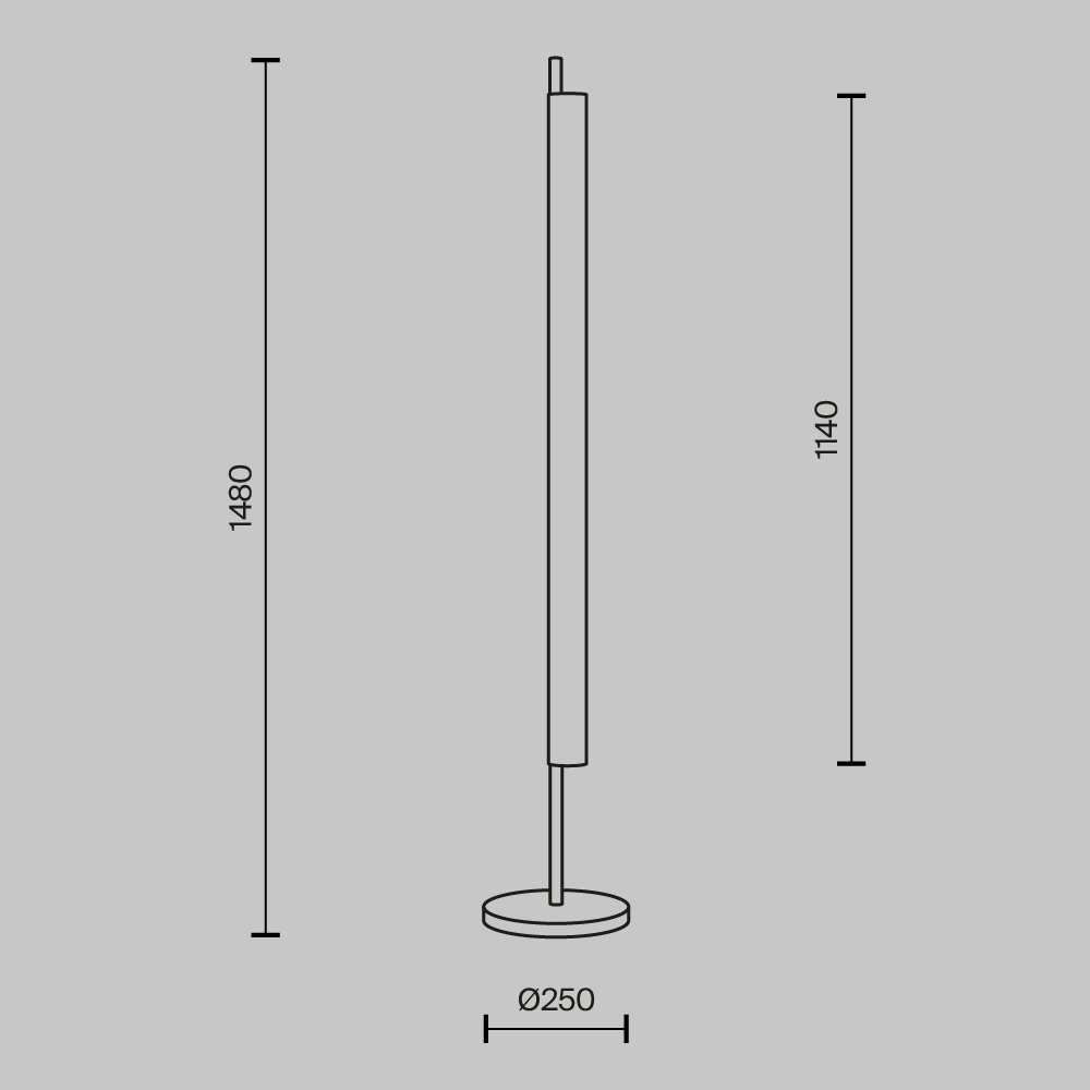 Напольный светильник (торшер) Maytoni MOD258FL-L15BS3K - изображение 10