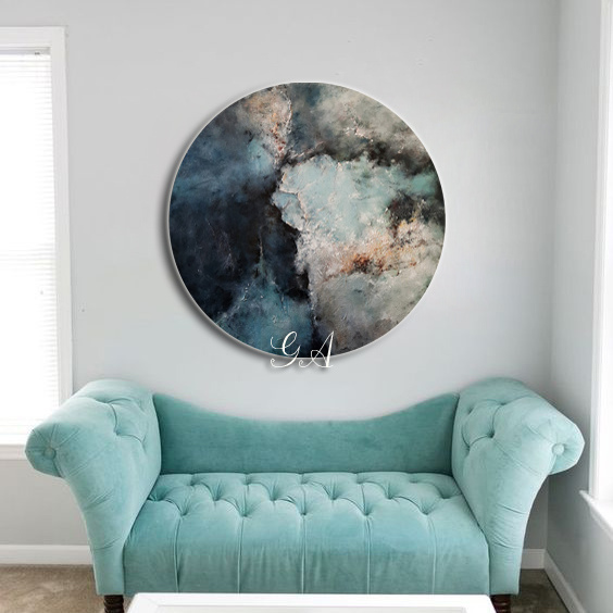 Glaciers, 70cm D by ART FOR HOUSE — дизайнерская мебель, свет и декор Made Sense