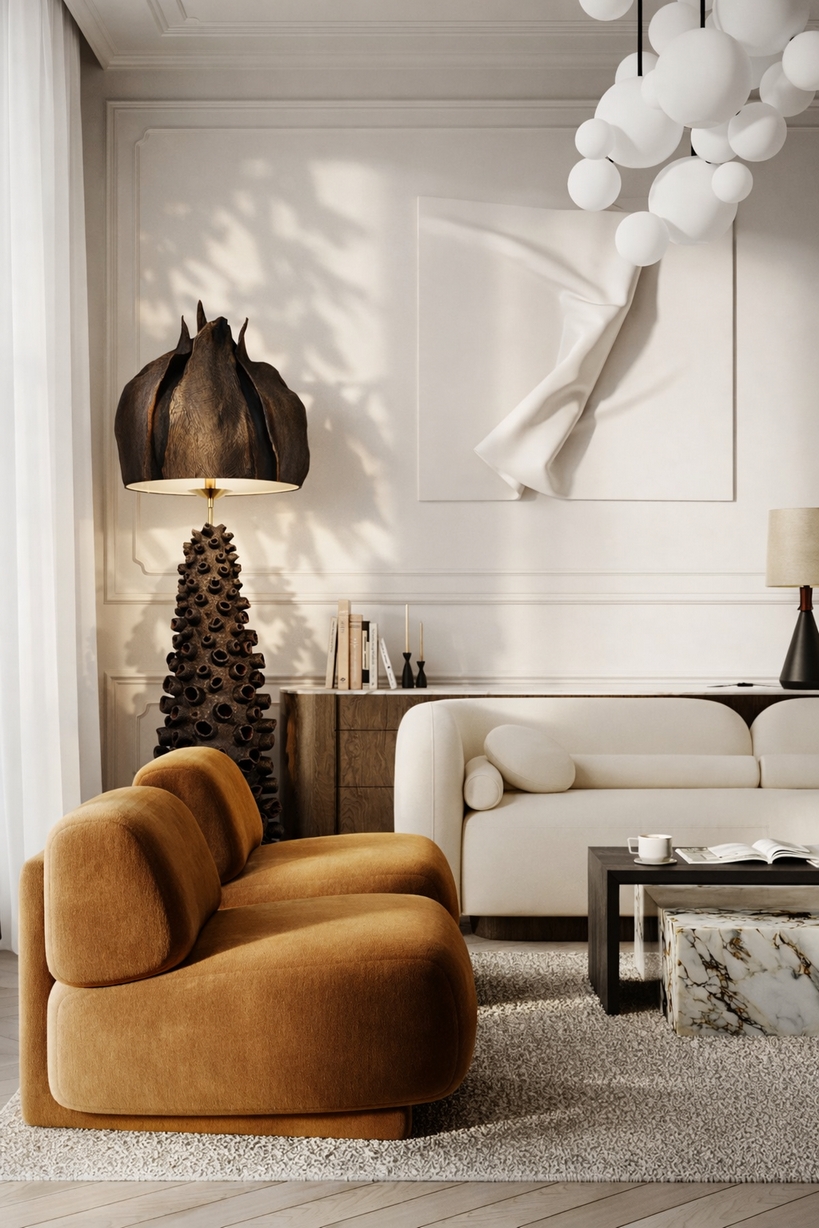 Торшер "Каменный цветок" - изображение 2