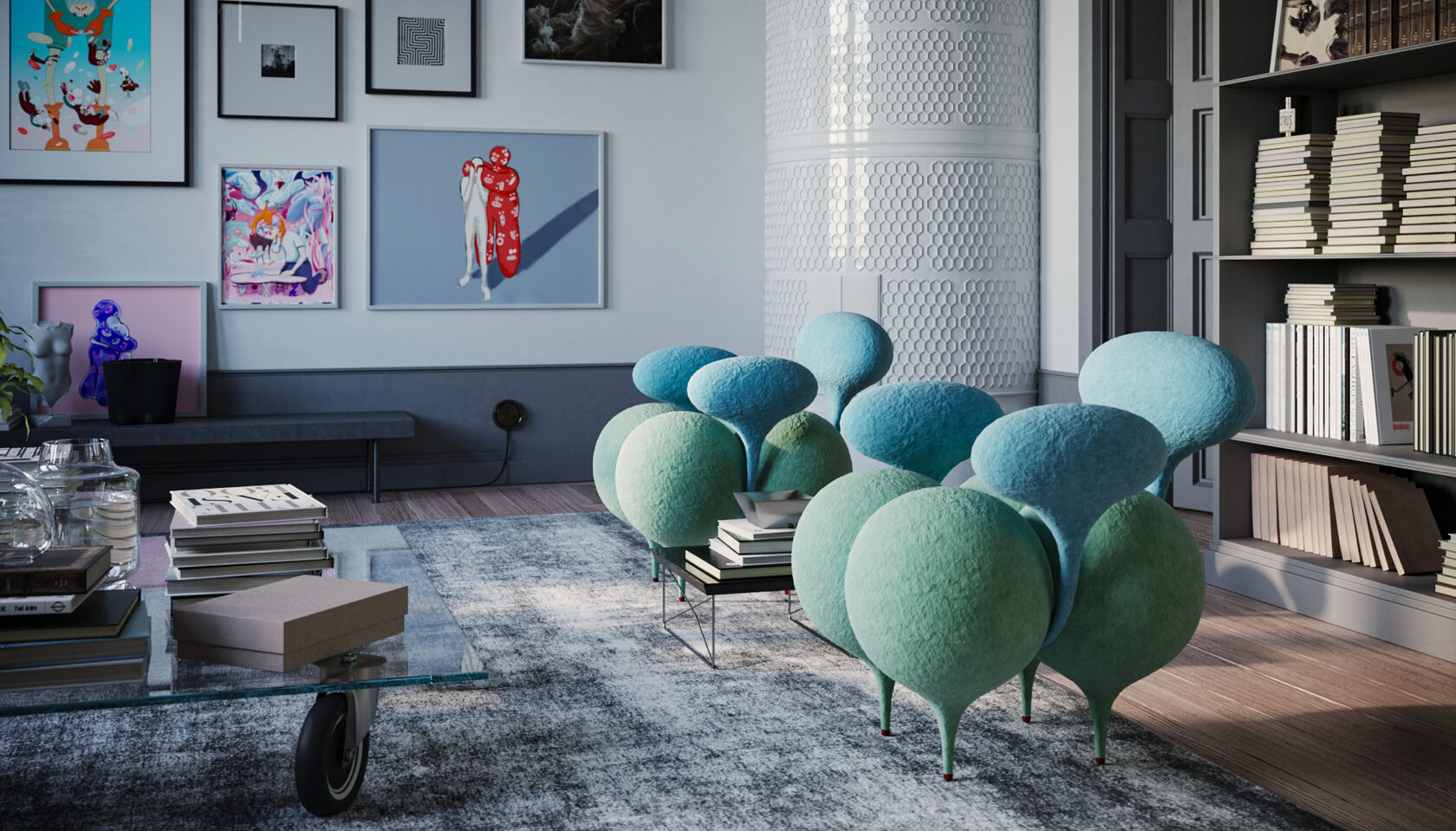 Стул Inflated Ass by YOOMOOTA — дизайнерская мебель, свет и декор Made Sense