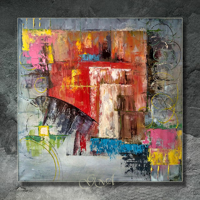 Energy, 80*80 cm by ART FOR HOUSE — дизайнерская мебель, свет и декор Made Sense
