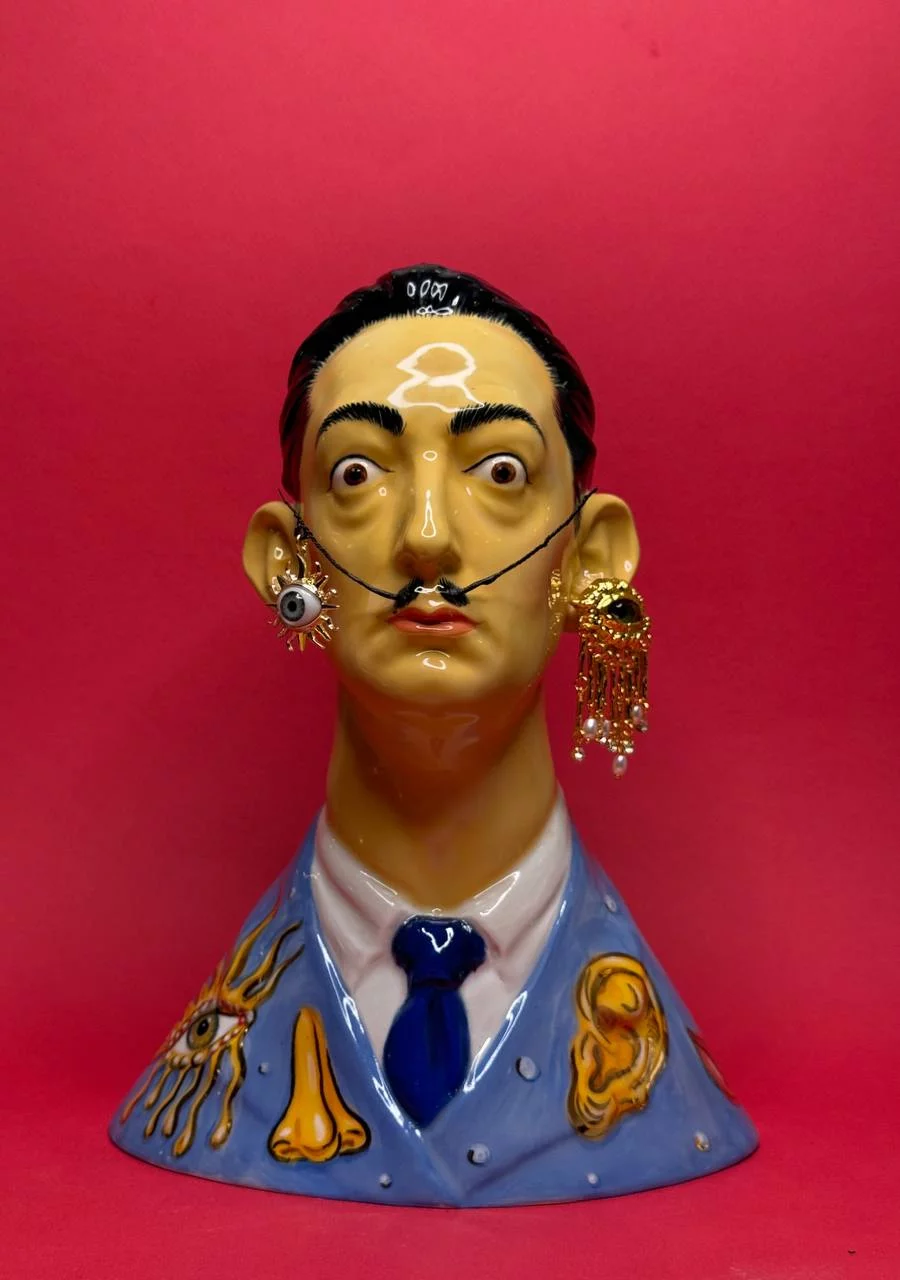 Ваза Сальвадор Скиапарелли by LeTi.ceramics — дизайнерская мебель, свет и декор Made Sense