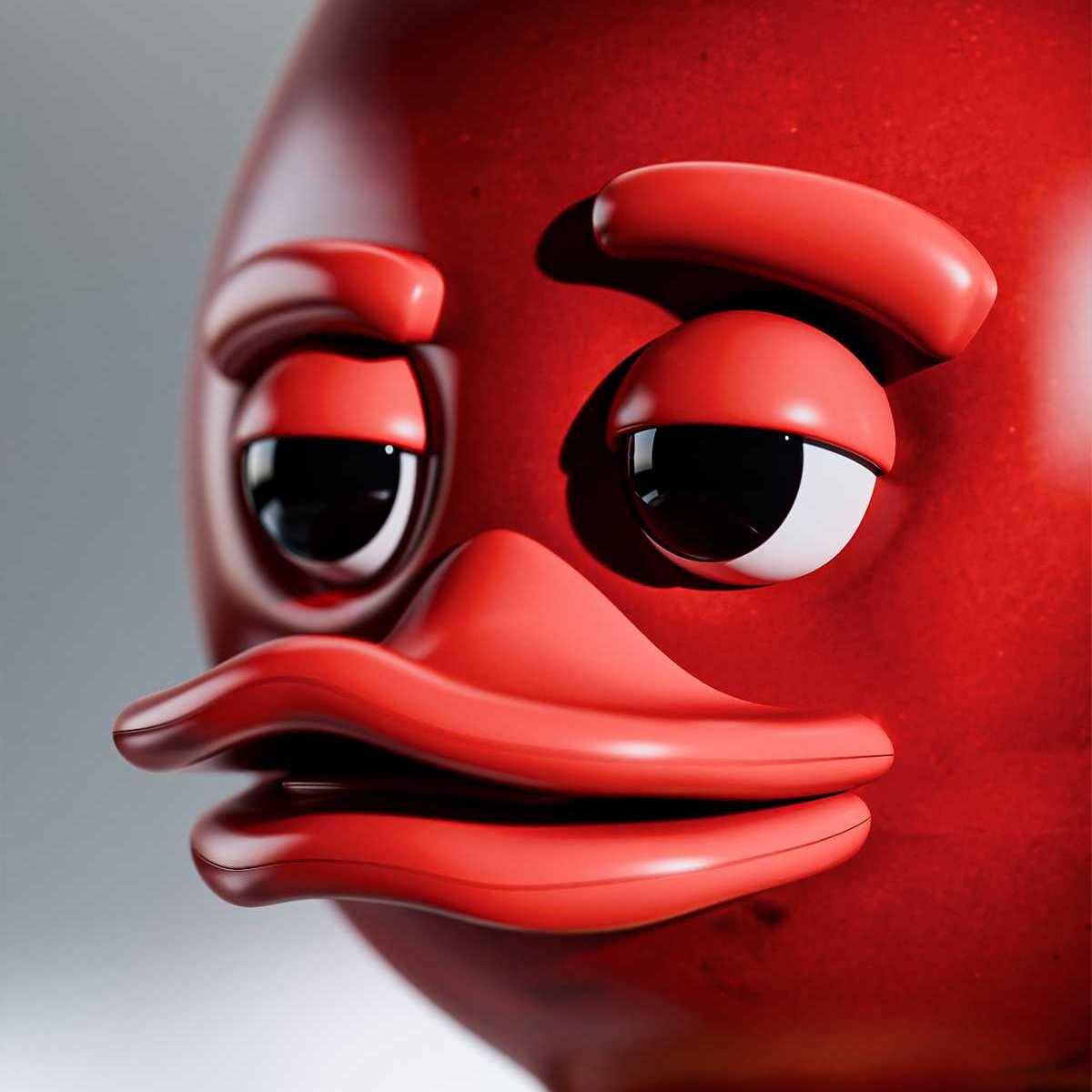 TUD x Jean-Michel Basquiat red by TUD TOY — дизайнерская мебель, свет и декор Made Sense