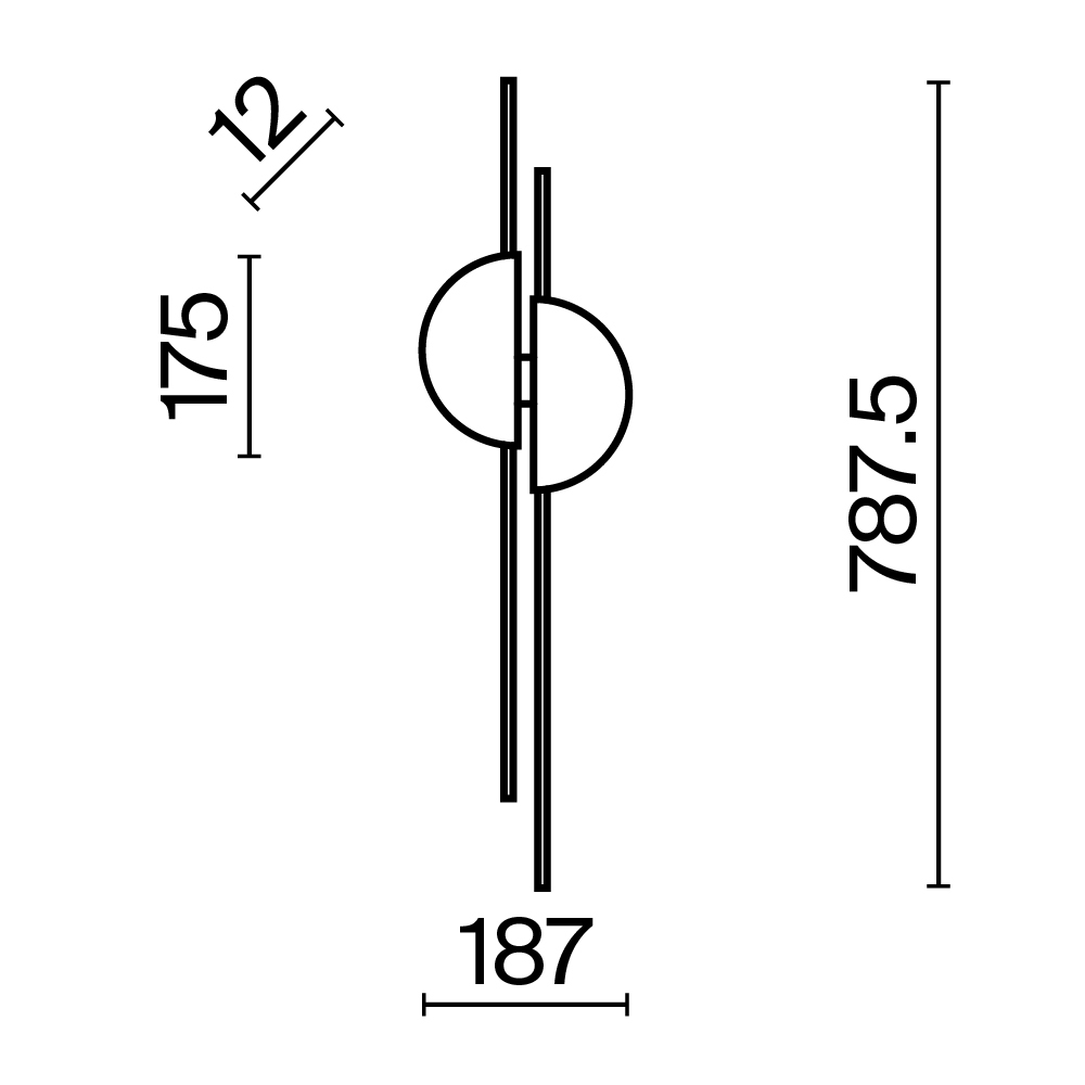 Настенный светильник (бра) Maytoni MOD179WL-L22W4K - изображение 3