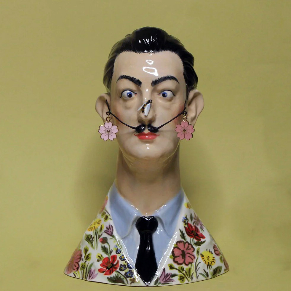 Ваза Сальвадор Майское поле by LeTi.ceramics — дизайнерская мебель, свет и декор Made Sense