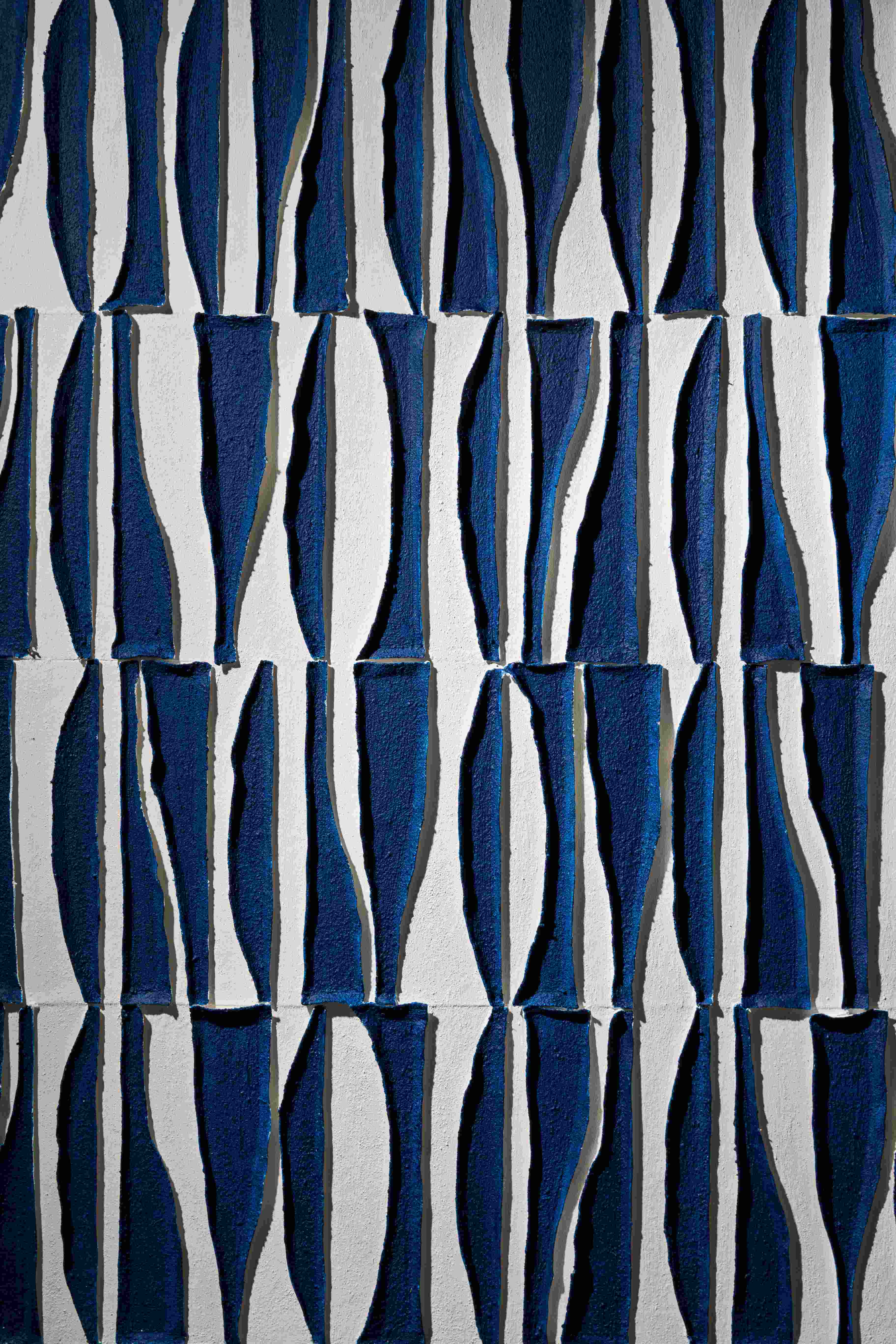 Панно "Танец сине-белый" - изображение 8