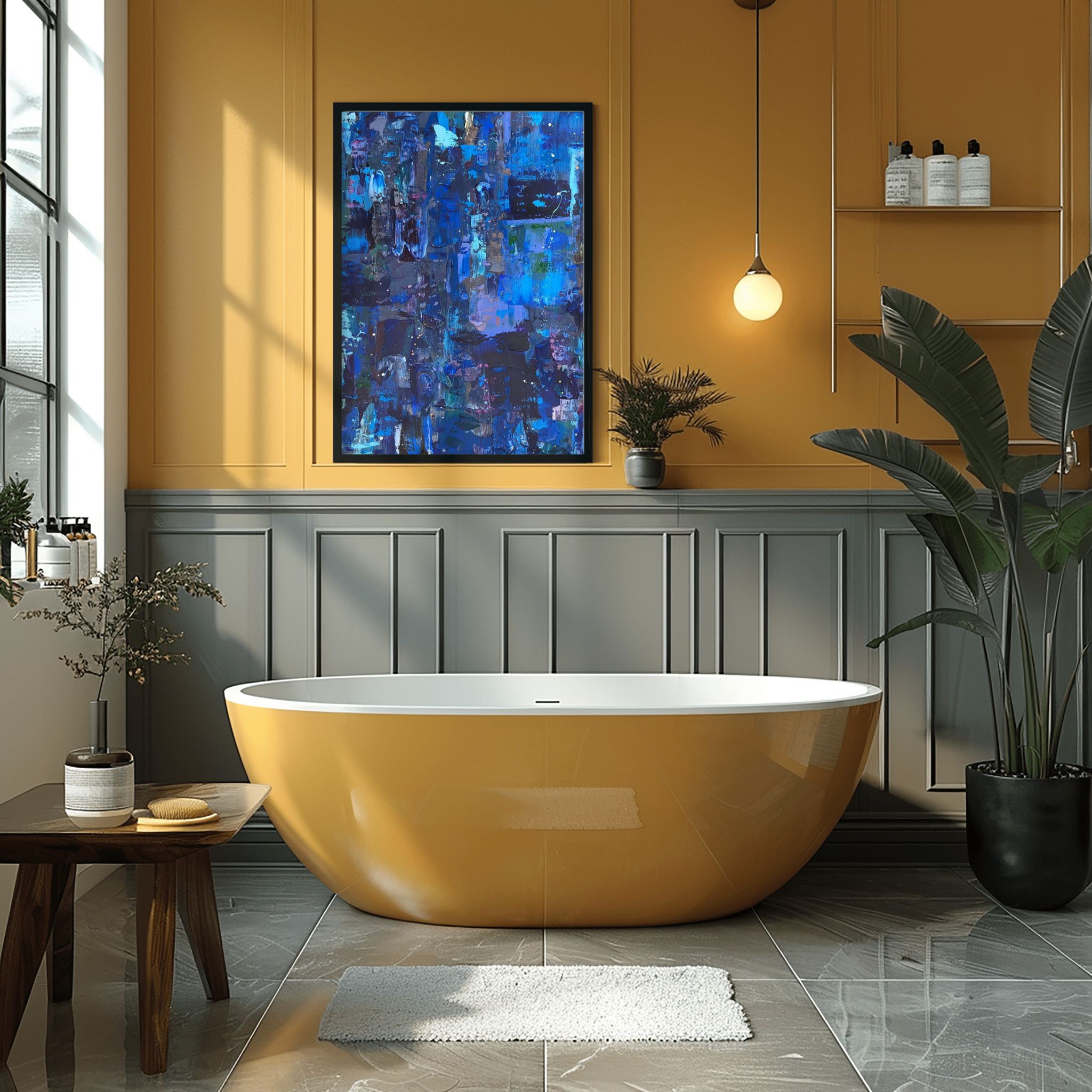 Картина "Синяя" - изображение 2