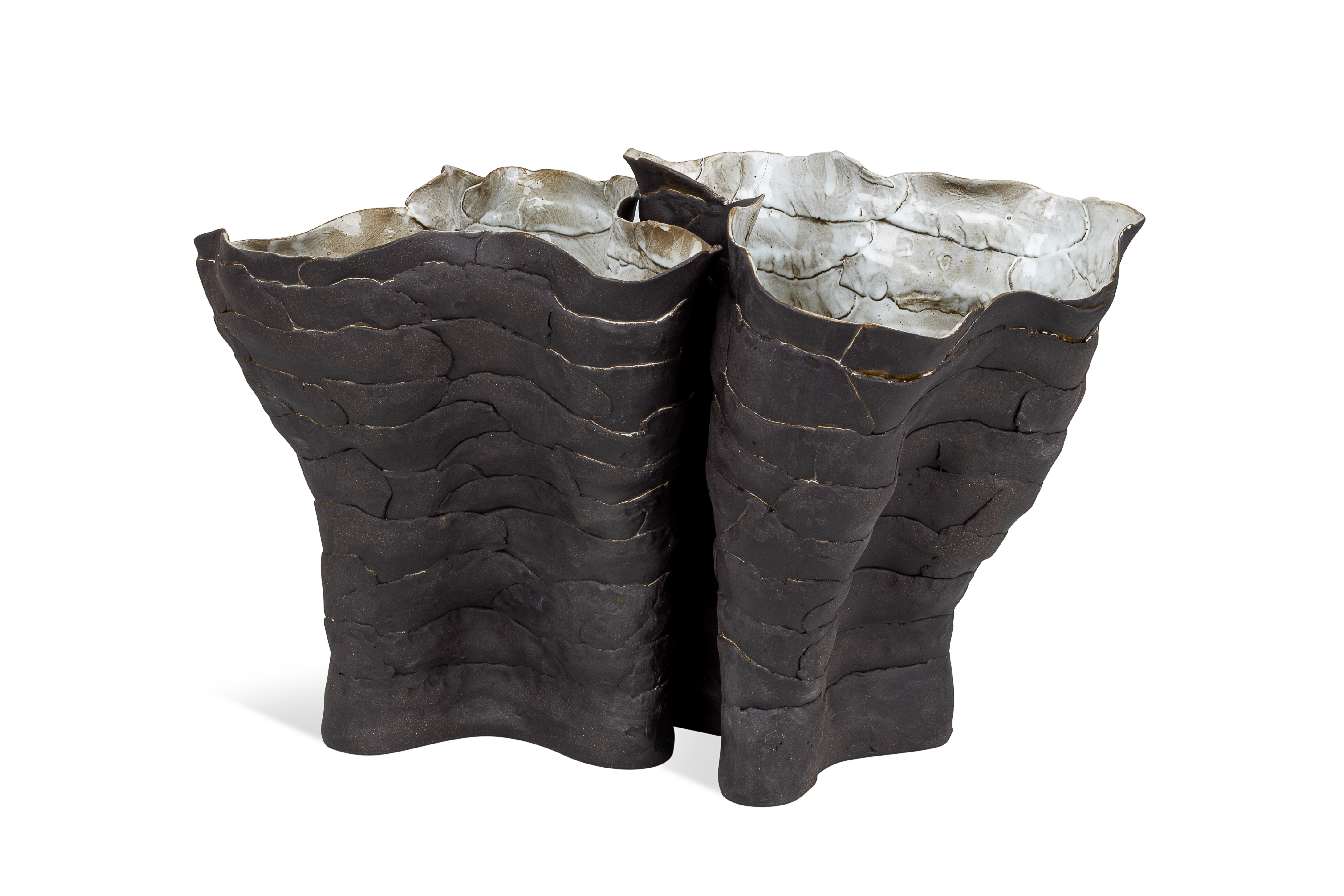Ваза Изгибы парные by Ceramum — дизайнерская мебель, свет и декор Made Sense
