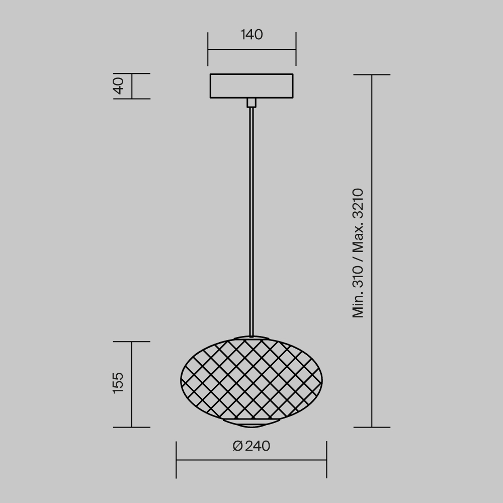 Подвесной светильник Maytoni MOD397PL-L10B3K - изображение 6