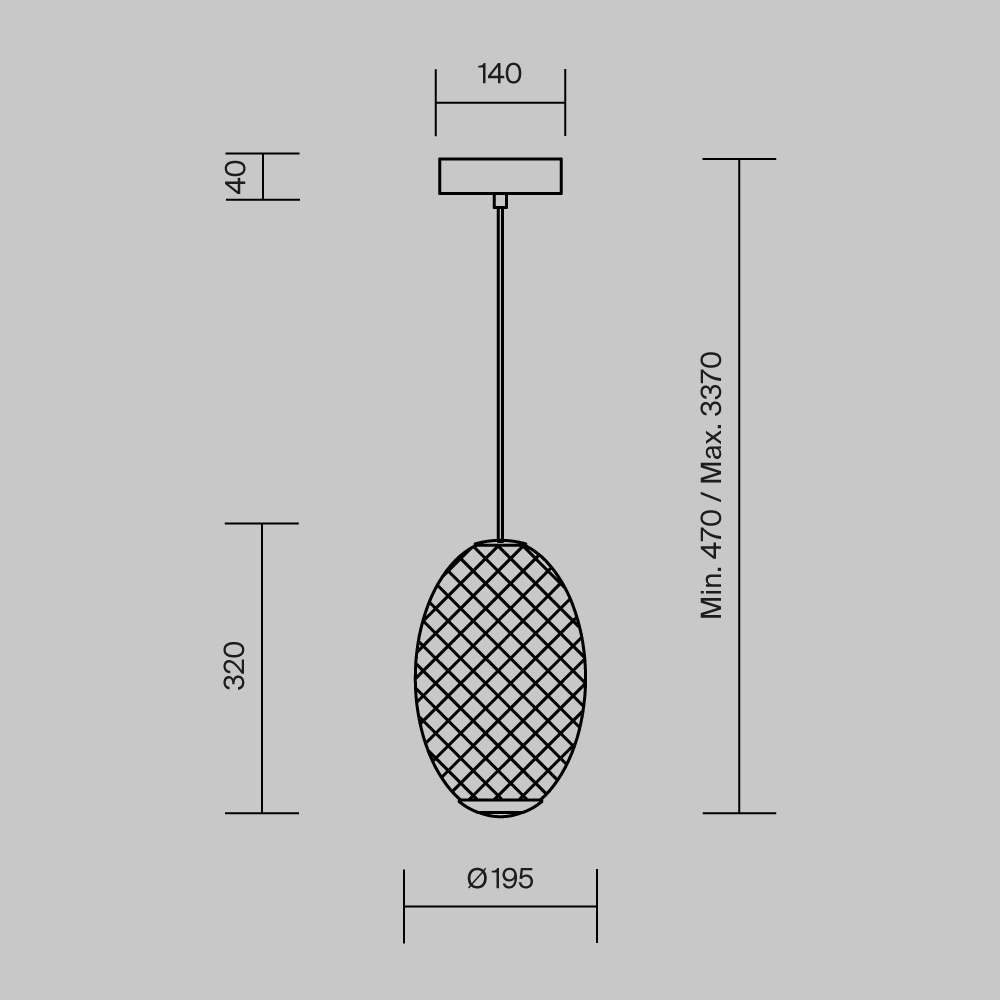 Подвесной светильник Maytoni MOD397PL-L14B3K - изображение 7