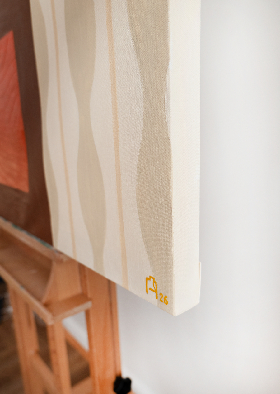 Картина "Вазы на комоде" - изображение 3