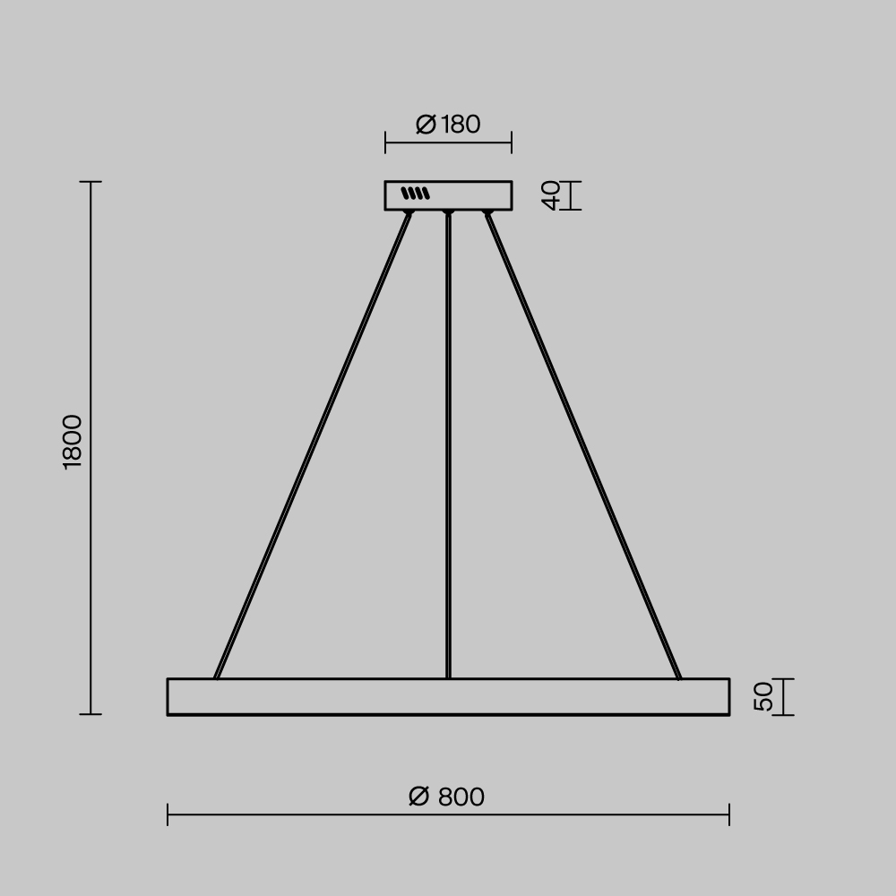 Подвесной светильник Maytoni MOD415PL-L60BS4K - изображение 3