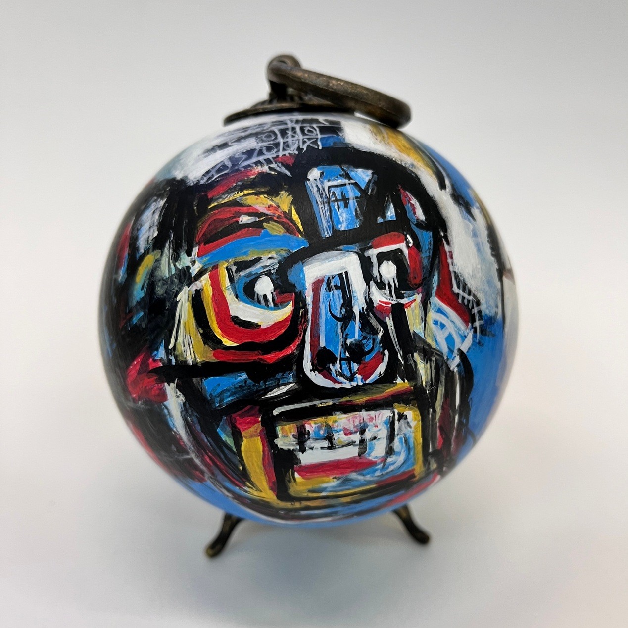 Коллекционный шар по мотивам картины Жана-Мшеля Баския «Untitled» 