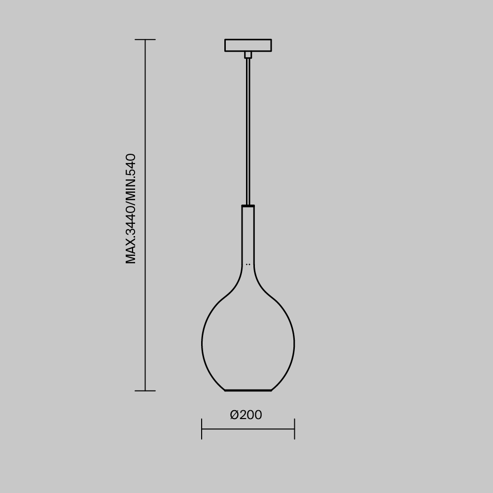 Подвесной светильник Maytoni MOD271PL-01B1 - изображение 2
