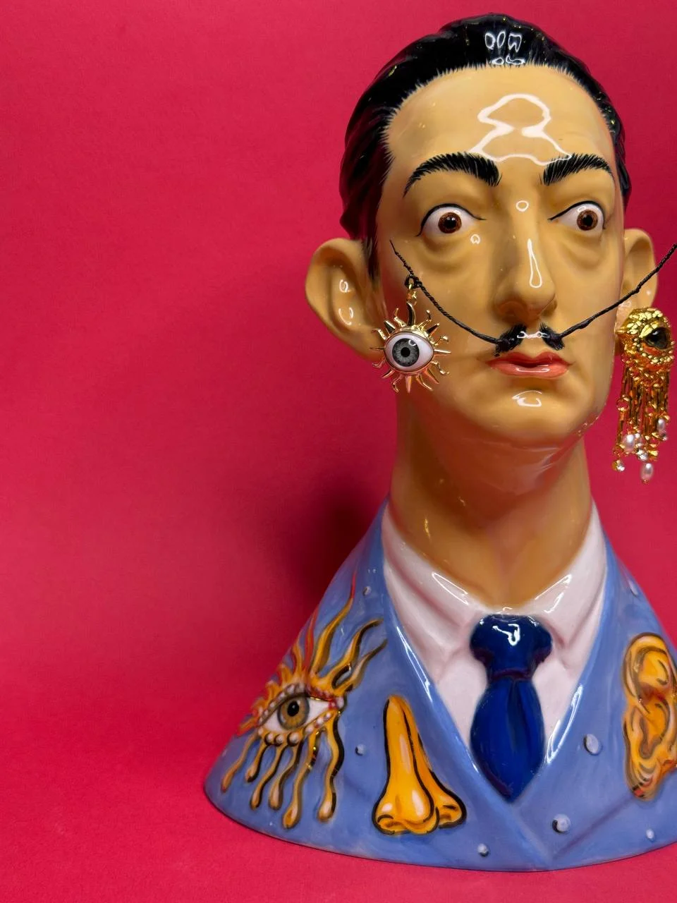 Ваза Сальвадор Скиапарелли by LeTi.ceramics — дизайнерская мебель, свет и декор Made Sense