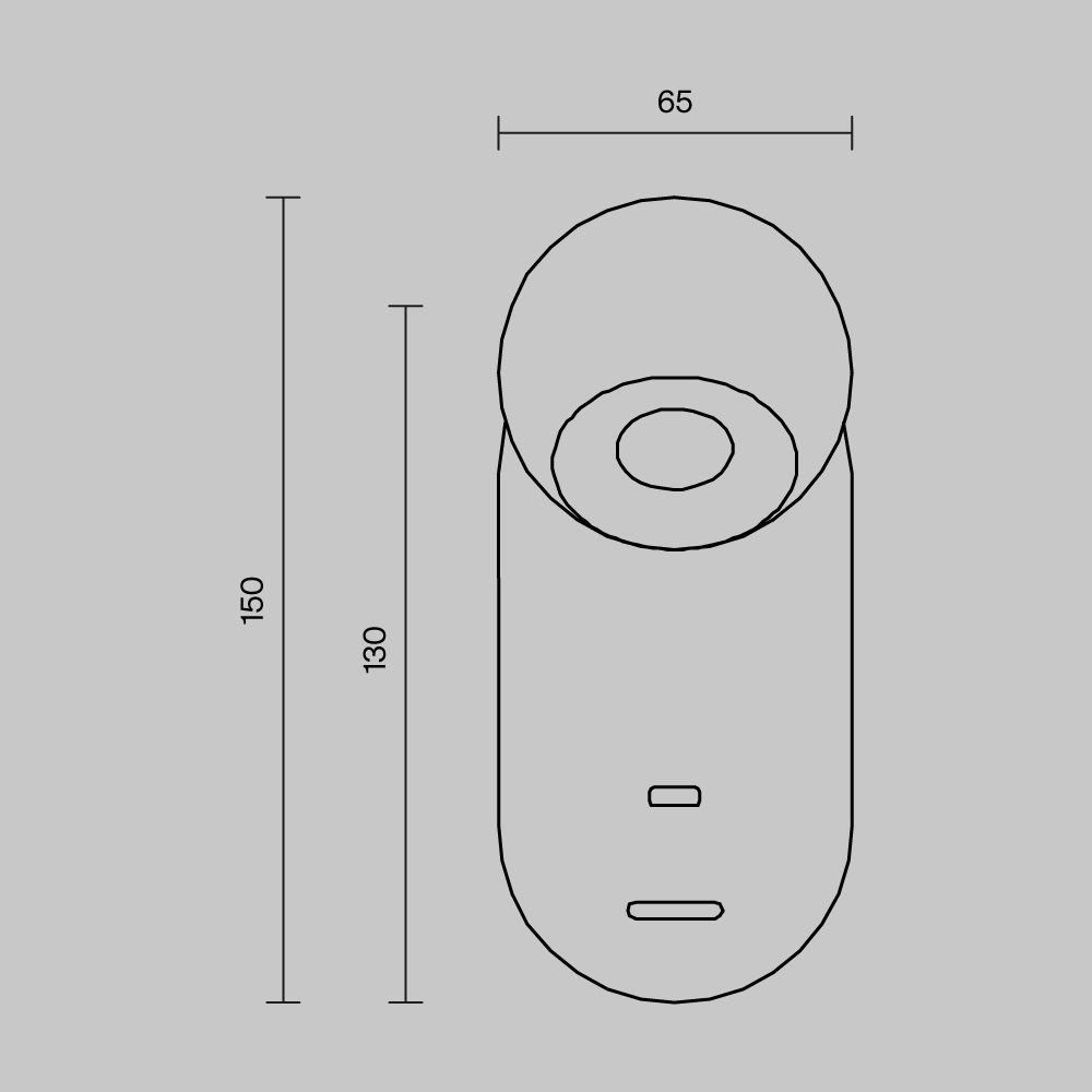 Настенный светильник (бра) Maytoni MOD434WL-L5B3K - изображение 5