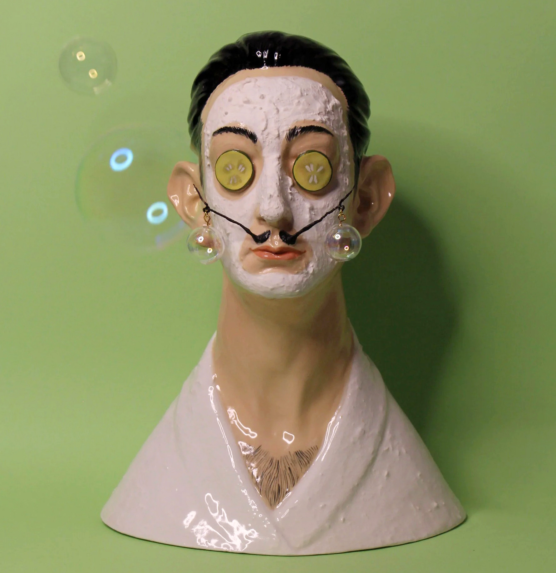 Ваза Сальвадор Банный день by LeTi.ceramics — дизайнерская мебель, свет и декор Made Sense