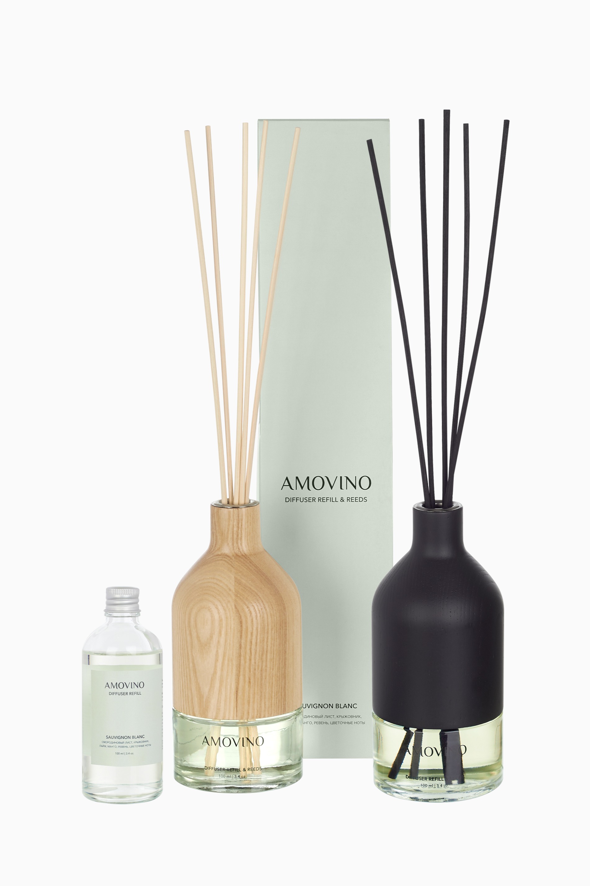 Рефил для диффузора  AMOVINO/ 4 аромата - изображение 4