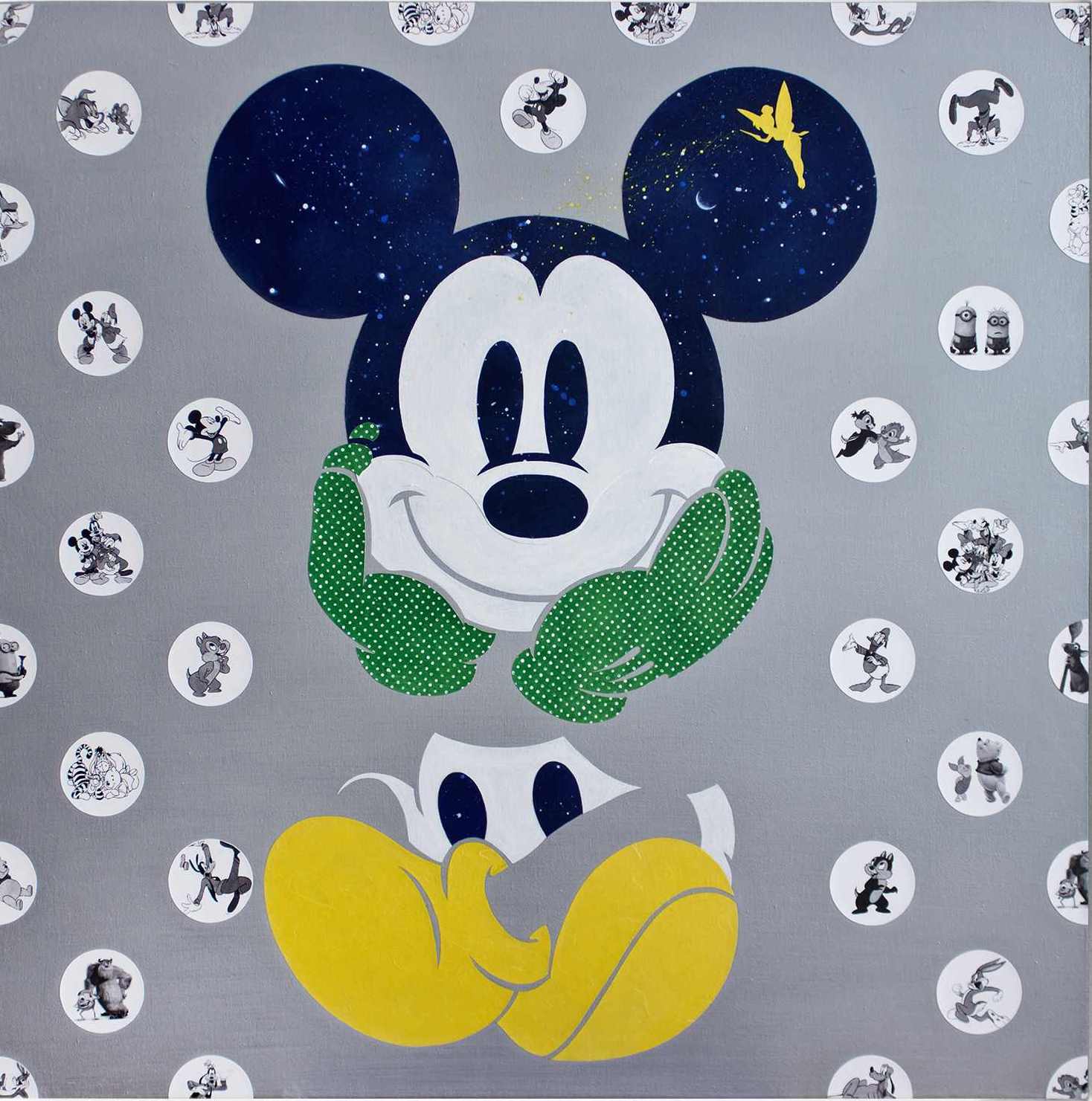 Коллаж "МИККИ МАУС" 