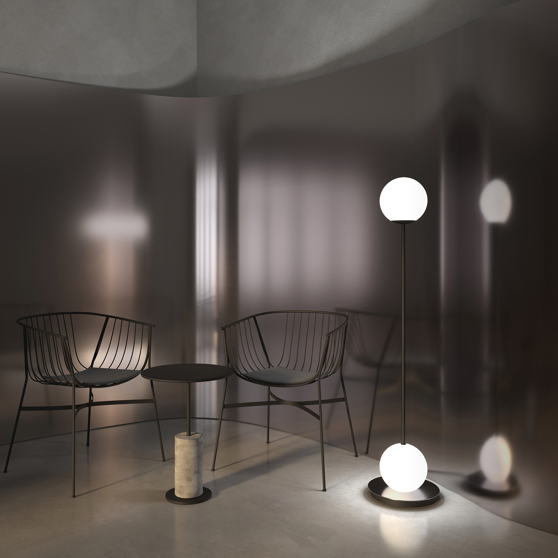 Напольный светильник (торшер) Maytoni MOD427FL-L20B3K - изображение 2