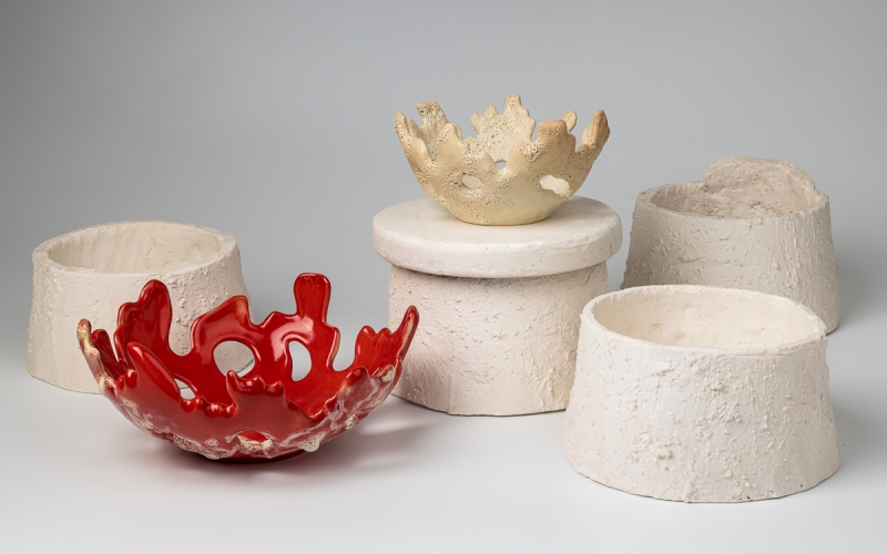 Чаша малая Коралл пенный by Ceramum — дизайнерская мебель, свет и декор Made Sense