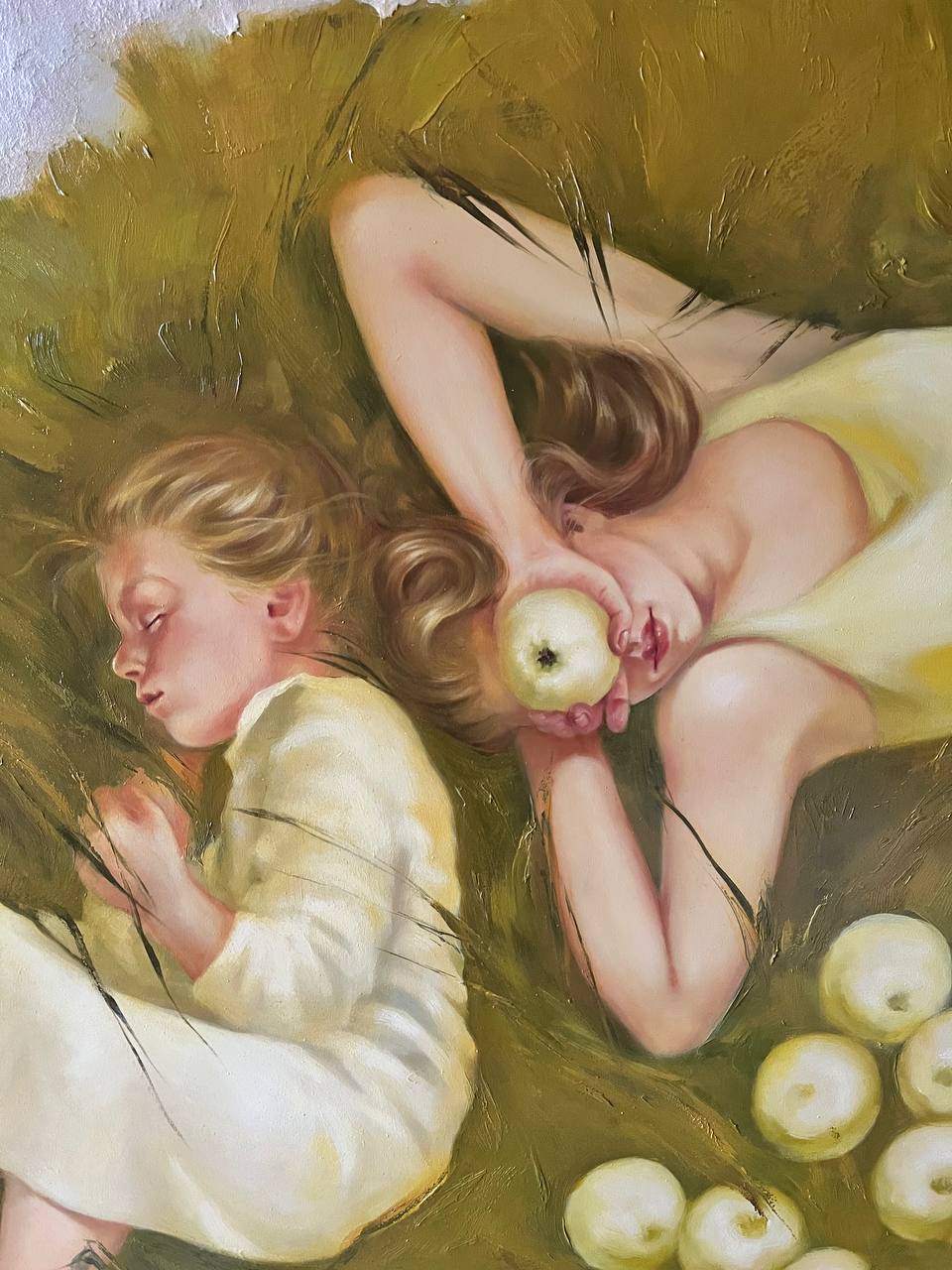 Картина «Тайны летнего сада», Сыроежко Юлия 2024 by Forma Vitae art — дизайнерская мебель, свет и декор Made Sense