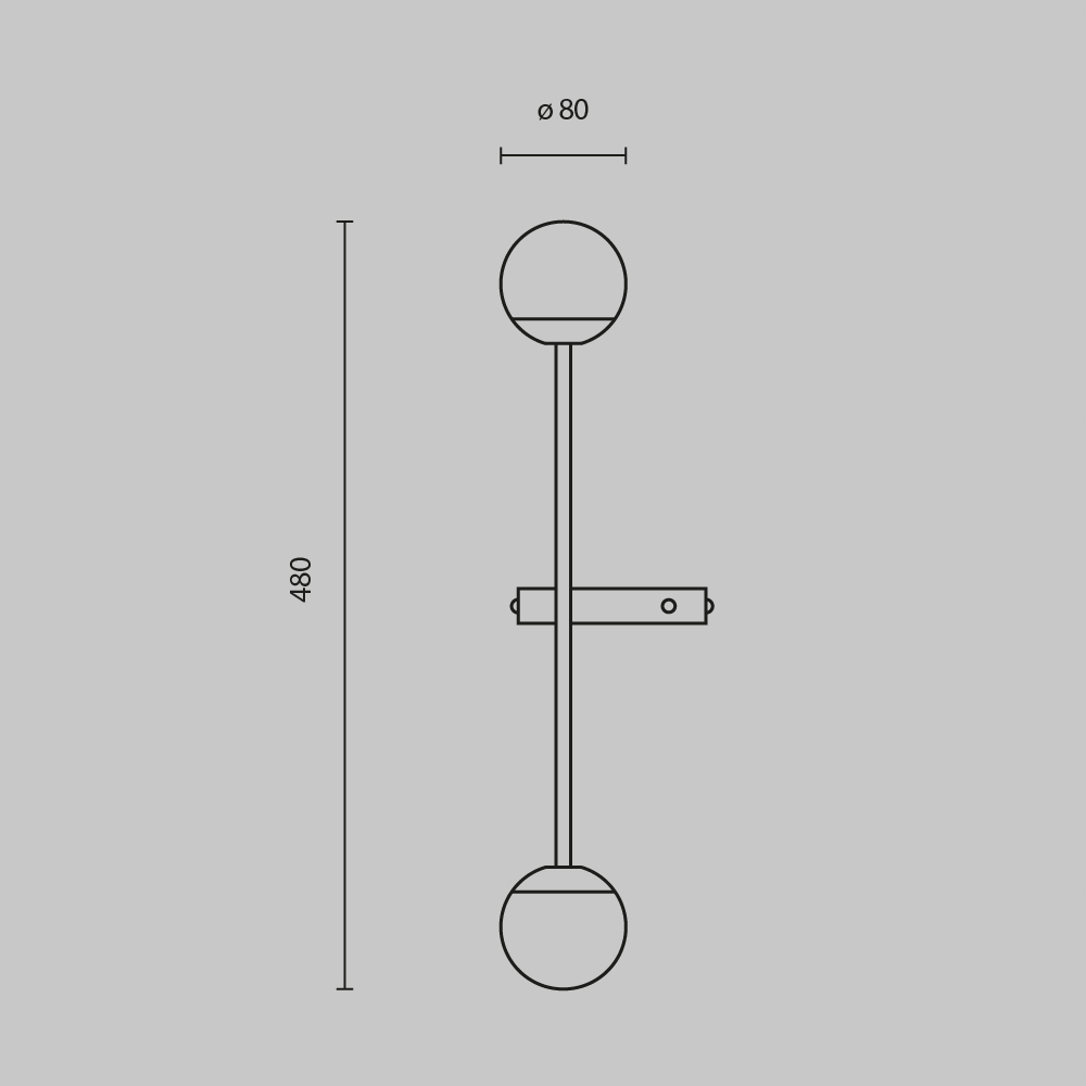 Настенный светильник (бра) Maytoni MOD285WL-L10BS3K - изображение 2