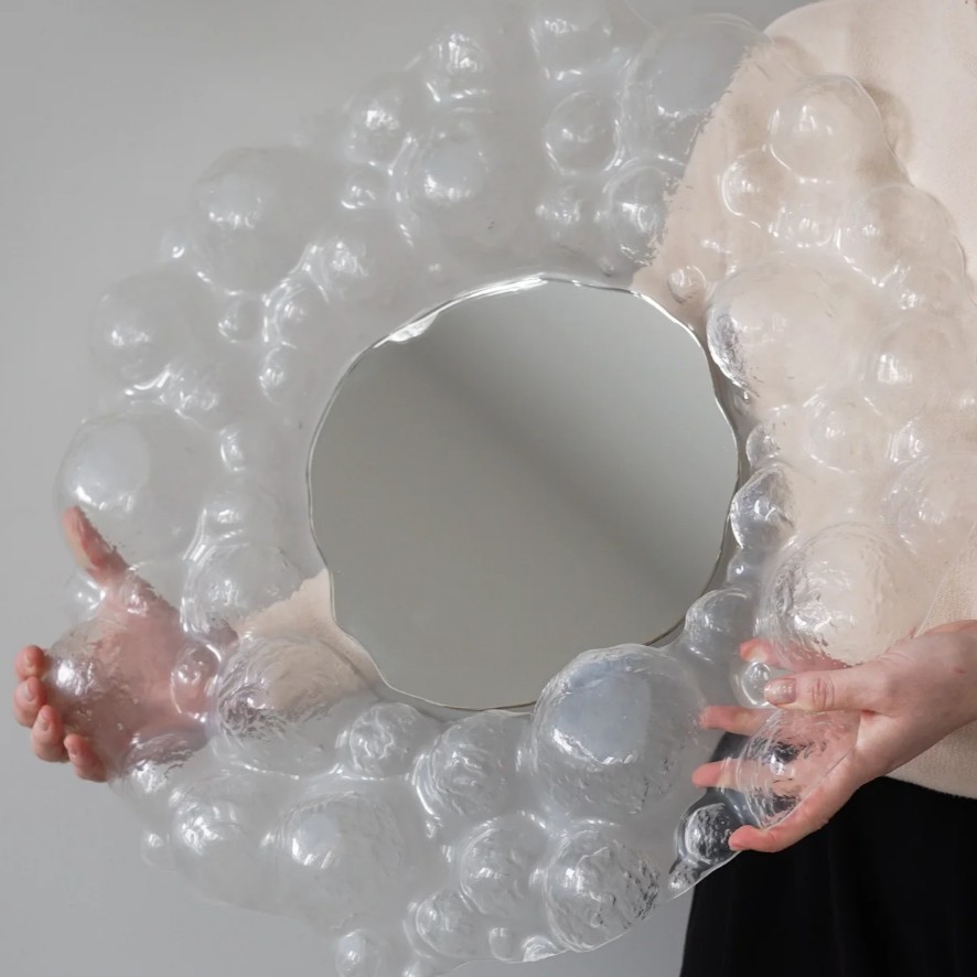 Зеркало стеклянное «Bubble 7» круглое - изображение 2