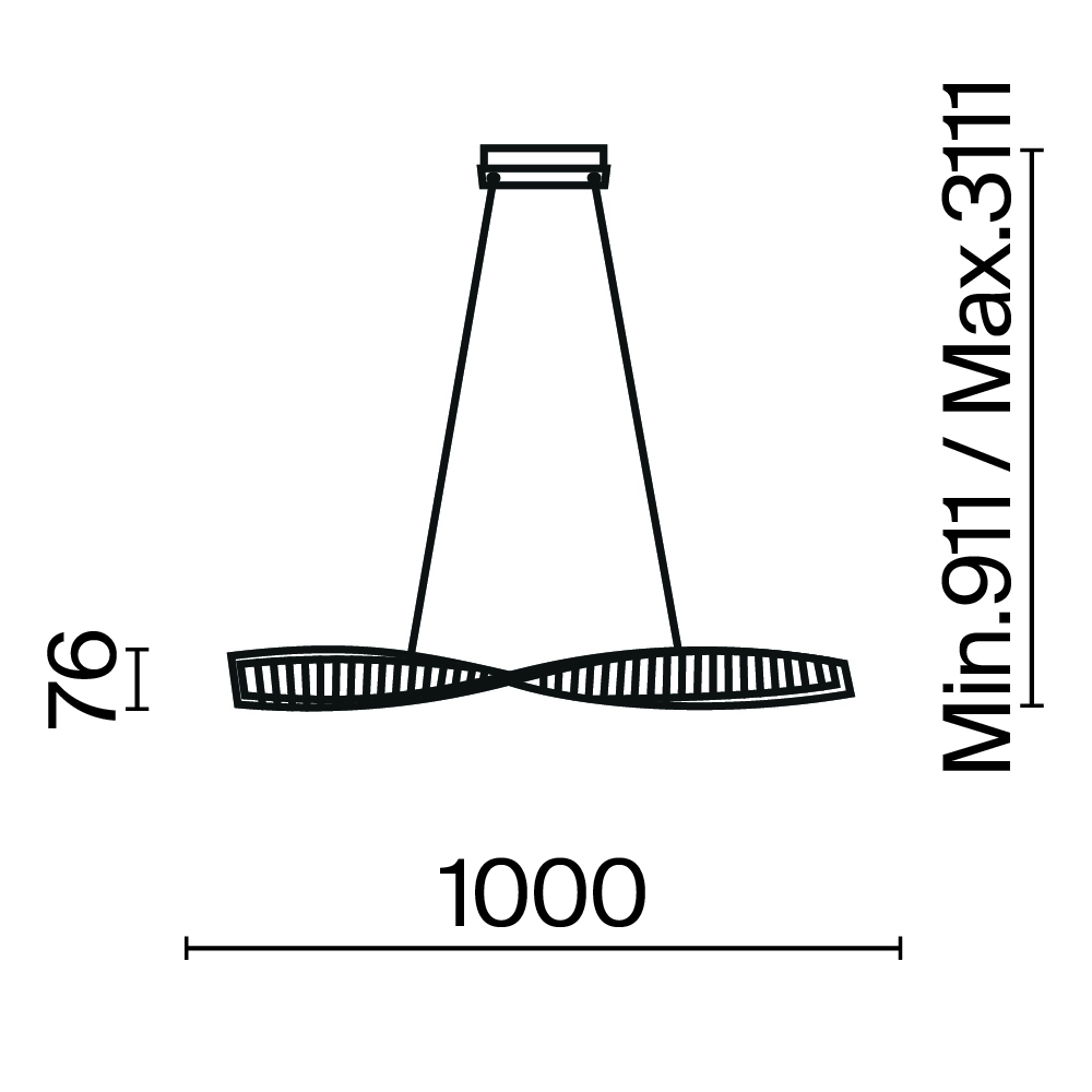 Подвесной светильник Maytoni P097PL-L28BS3K - изображение 3