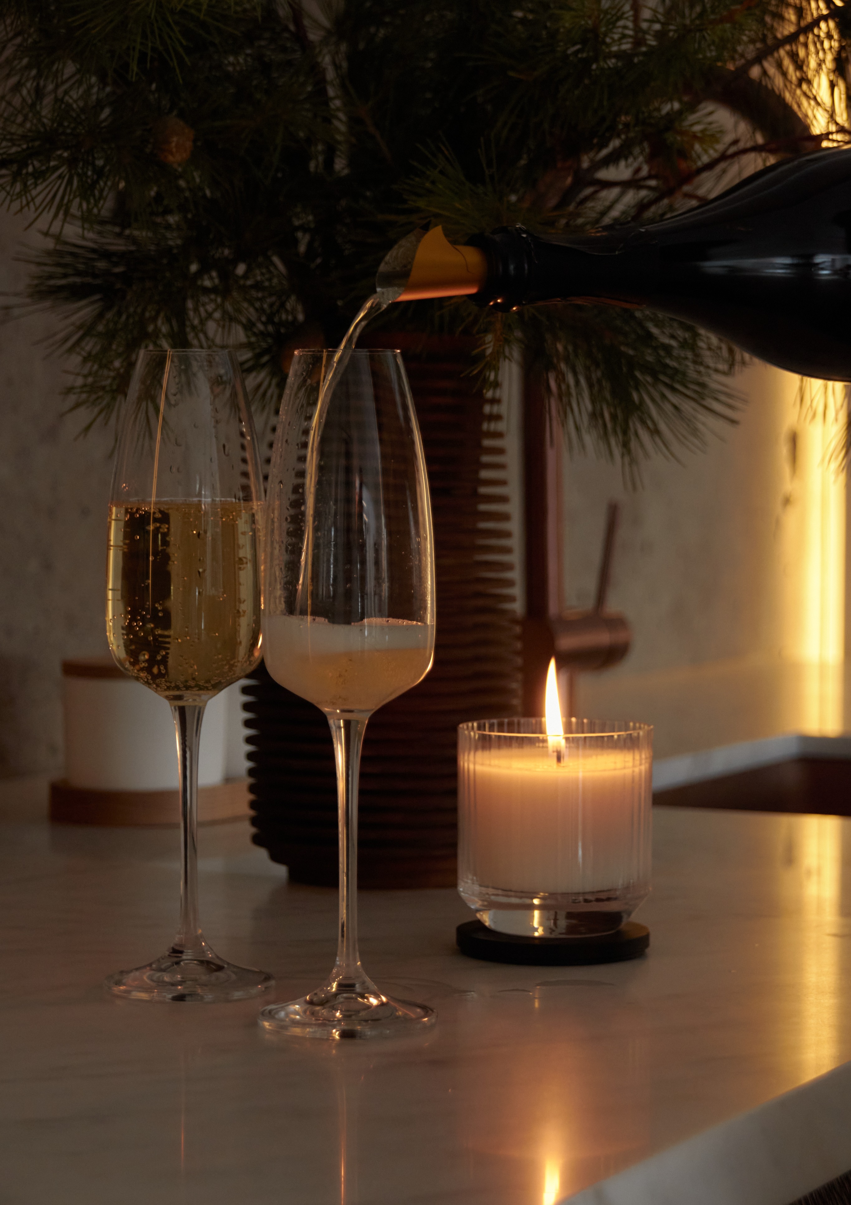 Ароматическая свеча AMOVINO GRANDE/ 4 аромата, 300 мл - изображение 5