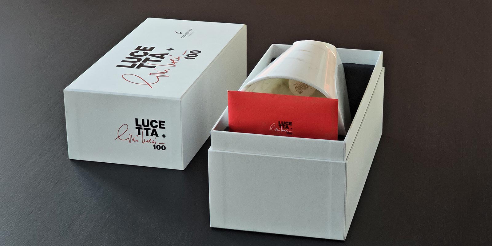 Настольная лампа Lucetta+ 100 – Limited Edition by CODICE ICONA — дизайнерская мебель, свет и декор Made Sense
