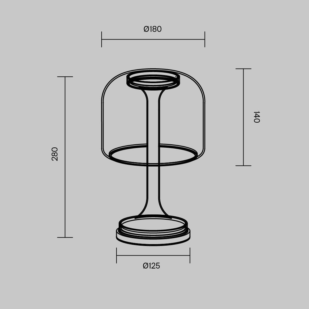 Настольный светильник Maytoni MOD286TL-L8G3K - изображение 7