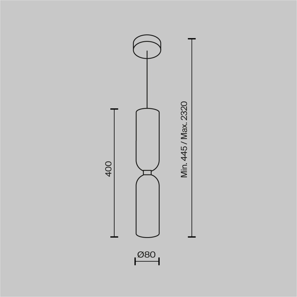 Подвесной светильник Maytoni MOD177PL-01B - изображение 9