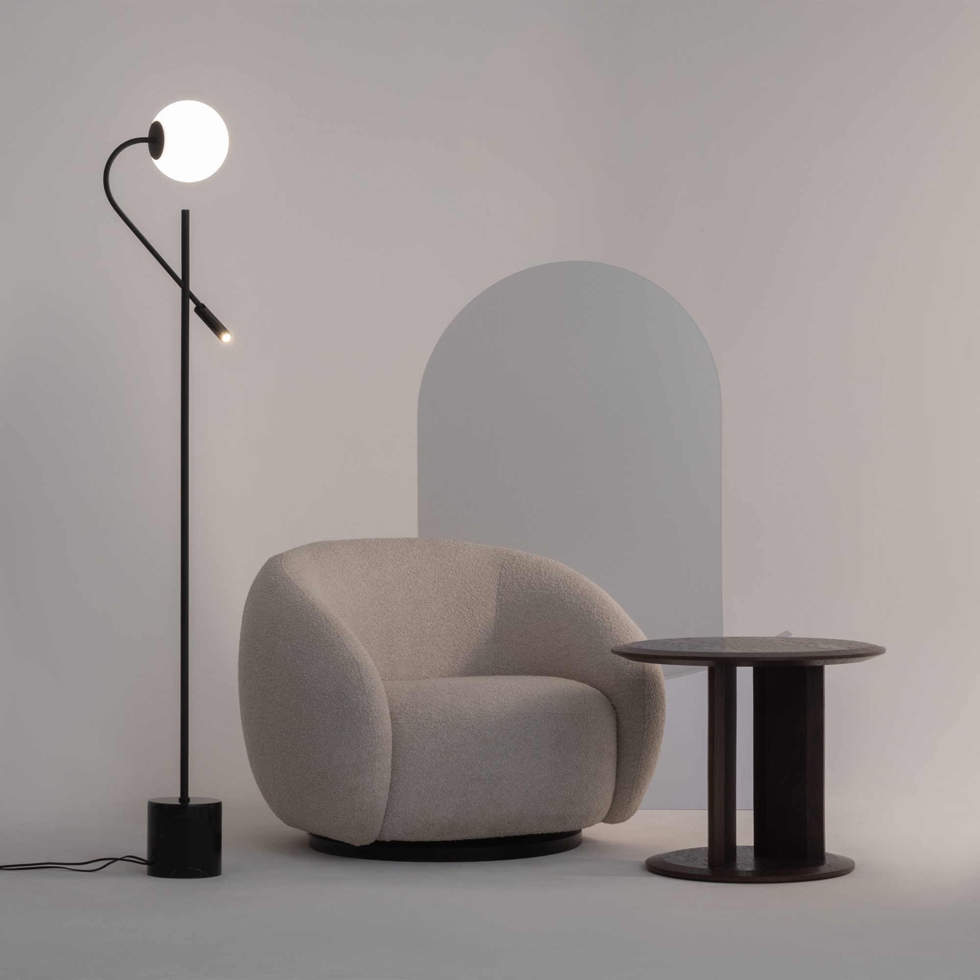 Напольный светильник (торшер) Maytoni MOD230FL-01B - изображение 10