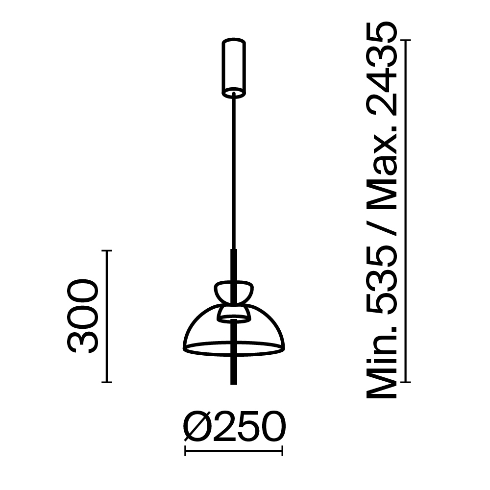 Подвесной светильник Maytoni MOD185PL-L11B3K2 - изображение 3