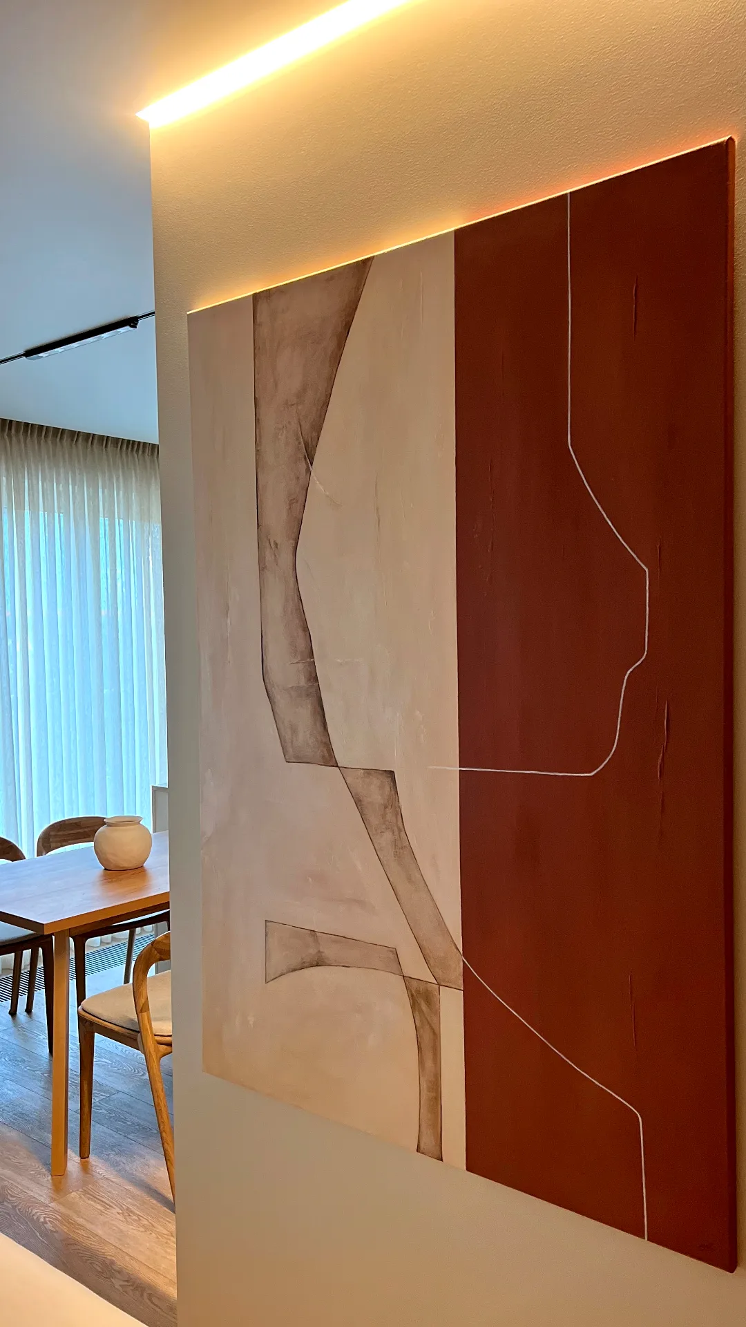 Abstraction (1) 100*140 cm by ART FOR HOUSE — дизайнерская мебель, свет и декор Made Sense