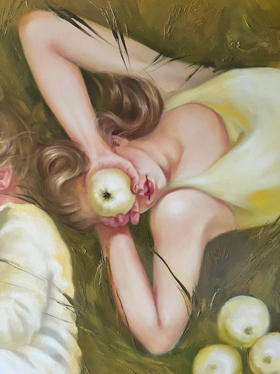 Картина «Тайны летнего сада», Сыроежко Юлия 2024 by Forma Vitae art — дизайнерская мебель, свет и декор Made Sense