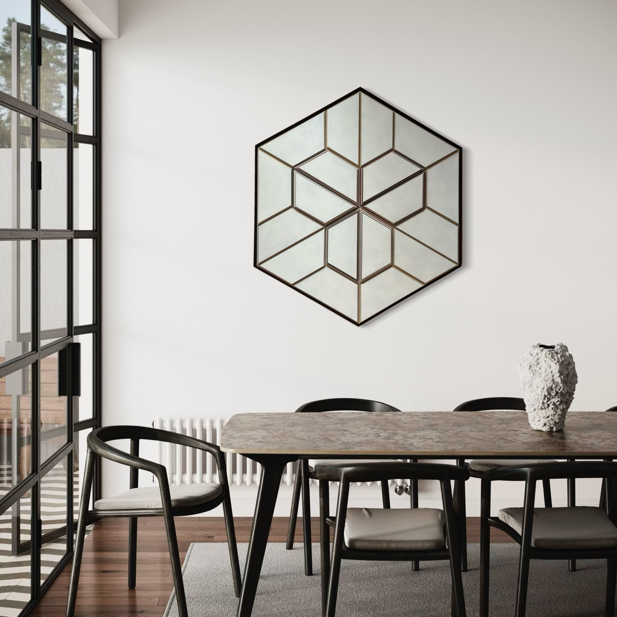 Панно 08-10 Hexagon by ANNA REUS — дизайнерская мебель, свет и декор Made Sense