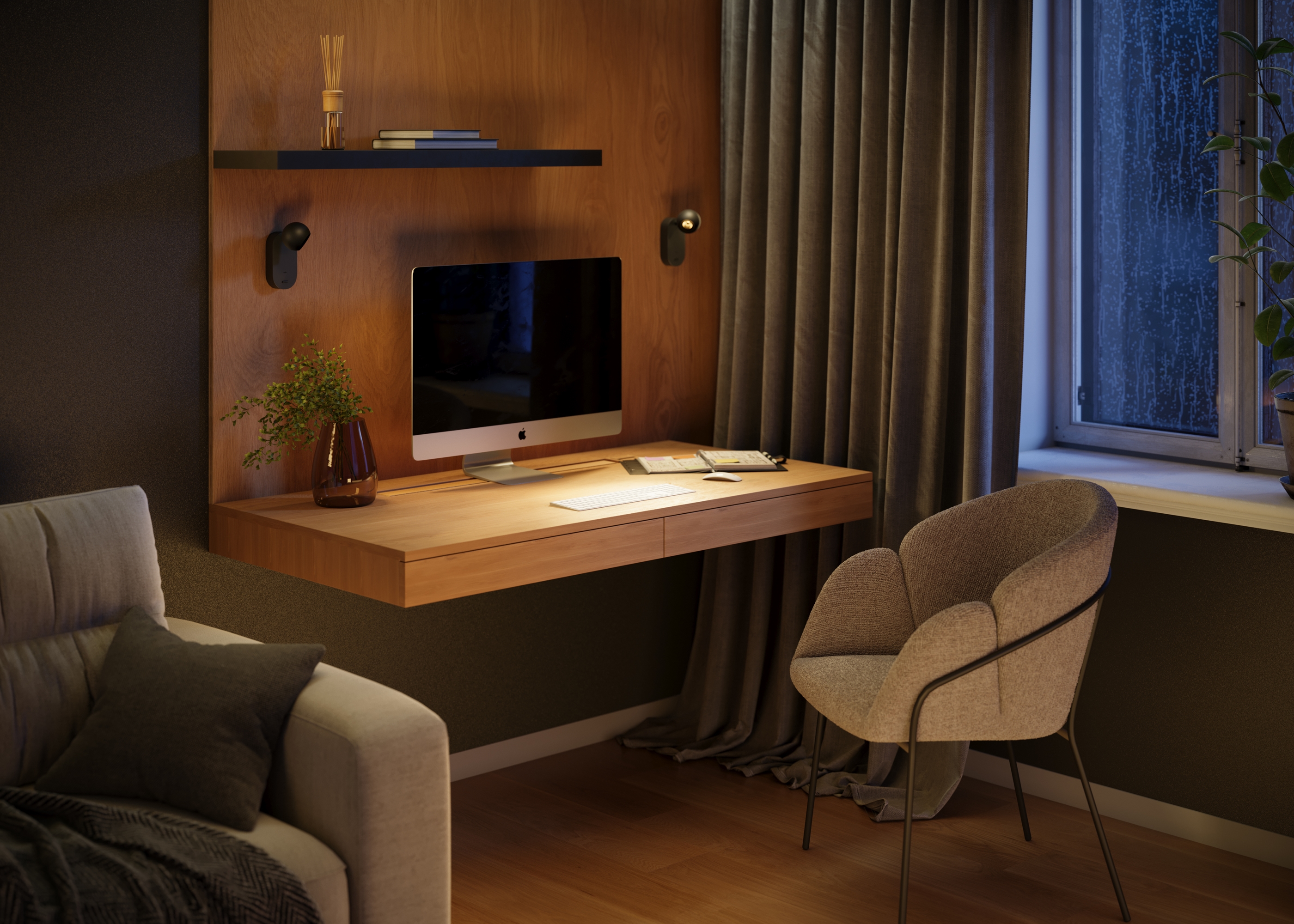 Настенный светильник (бра) Maytoni MOD434WL-L5B3K - изображение 6