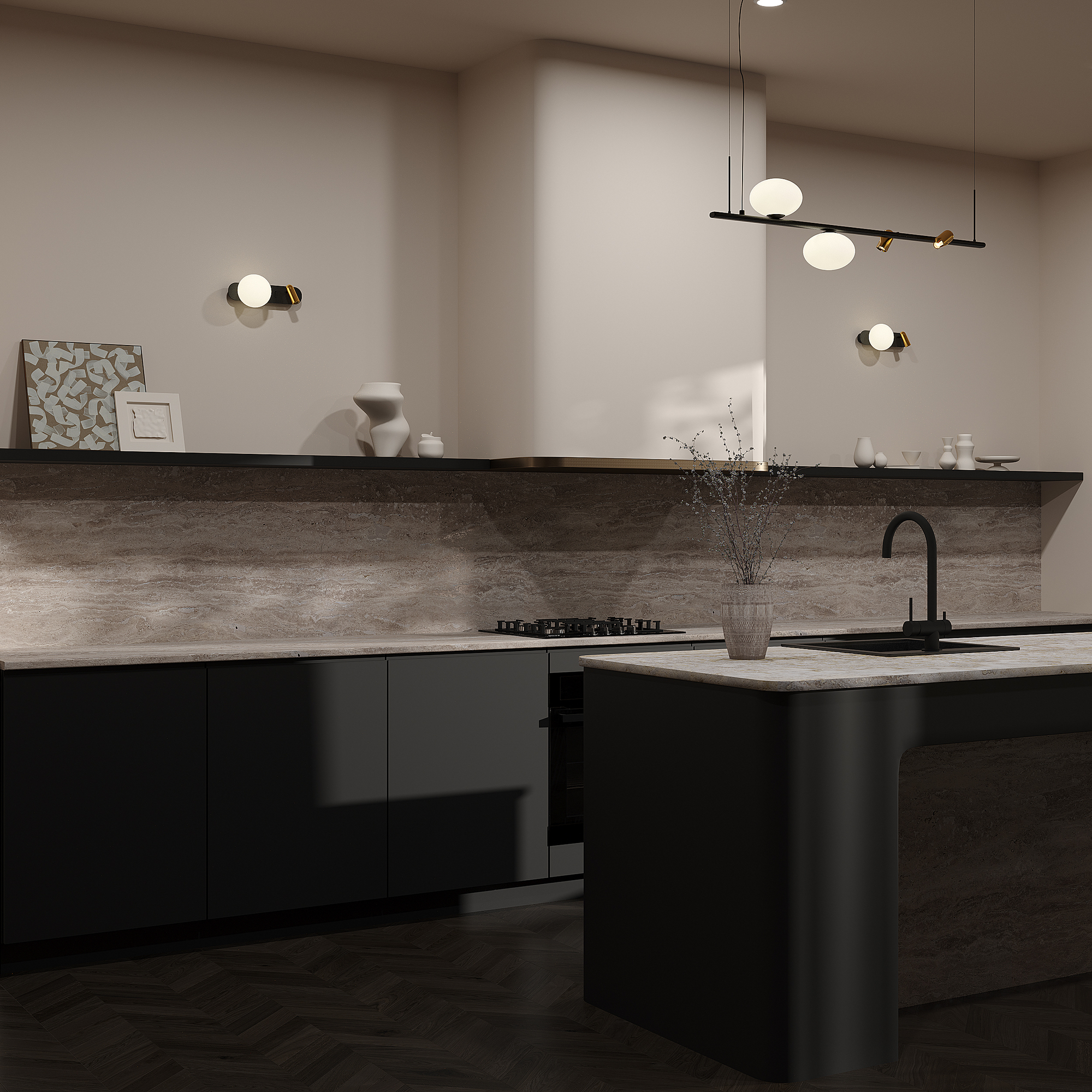 Подвесной светильник Maytoni MOD350PL-02BBS - изображение 2