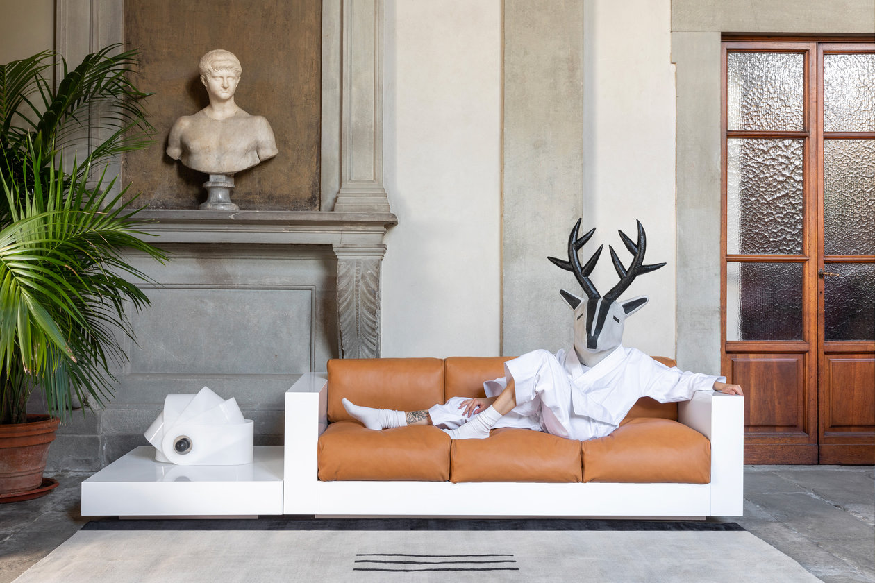 Диван Saratoga 3 by Poltronova — дизайнерская мебель, свет и декор Made Sense