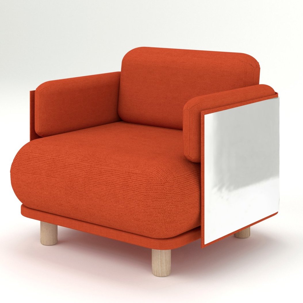 Кресло O-ARMCHAIR by BY FURNITURE — дизайнерская мебель, свет и декор Made Sense