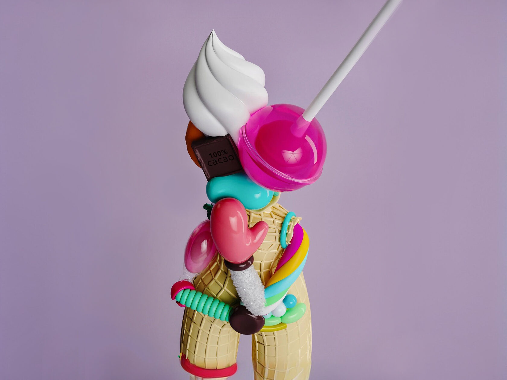 Скульптура Candy Lady by YOOMOOTA — дизайнерская мебель, свет и декор Made Sense