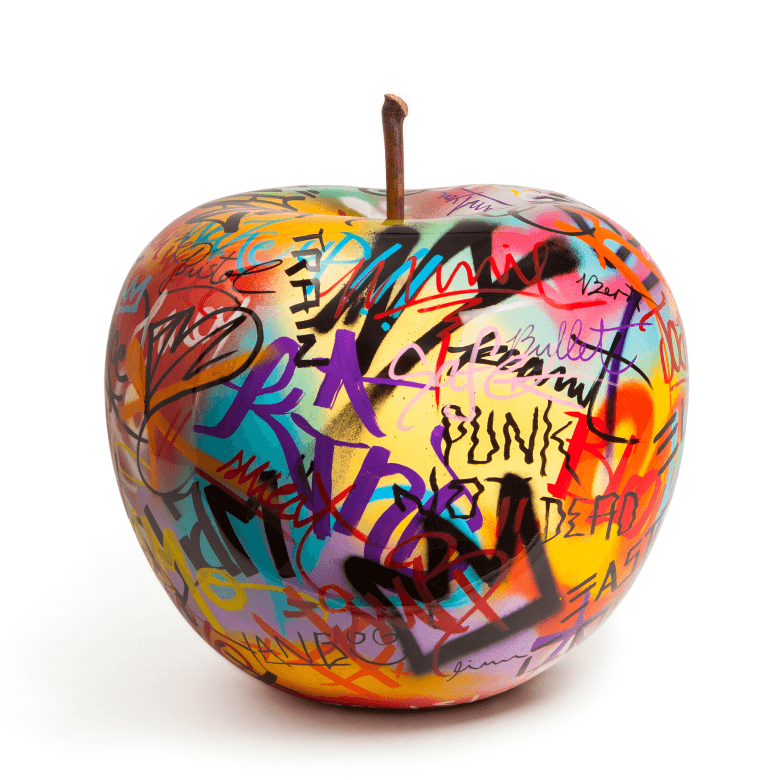 Apple Graffiti by BULL & STEIN — дизайнерская мебель, свет и декор Made Sense