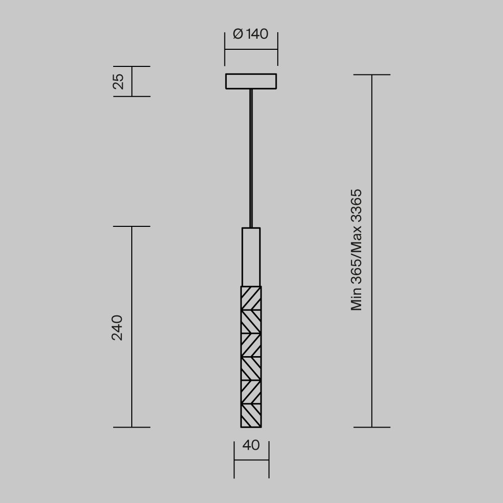 Подвесной светильник Maytoni MOD328PL-L3CH3K - изображение 2
