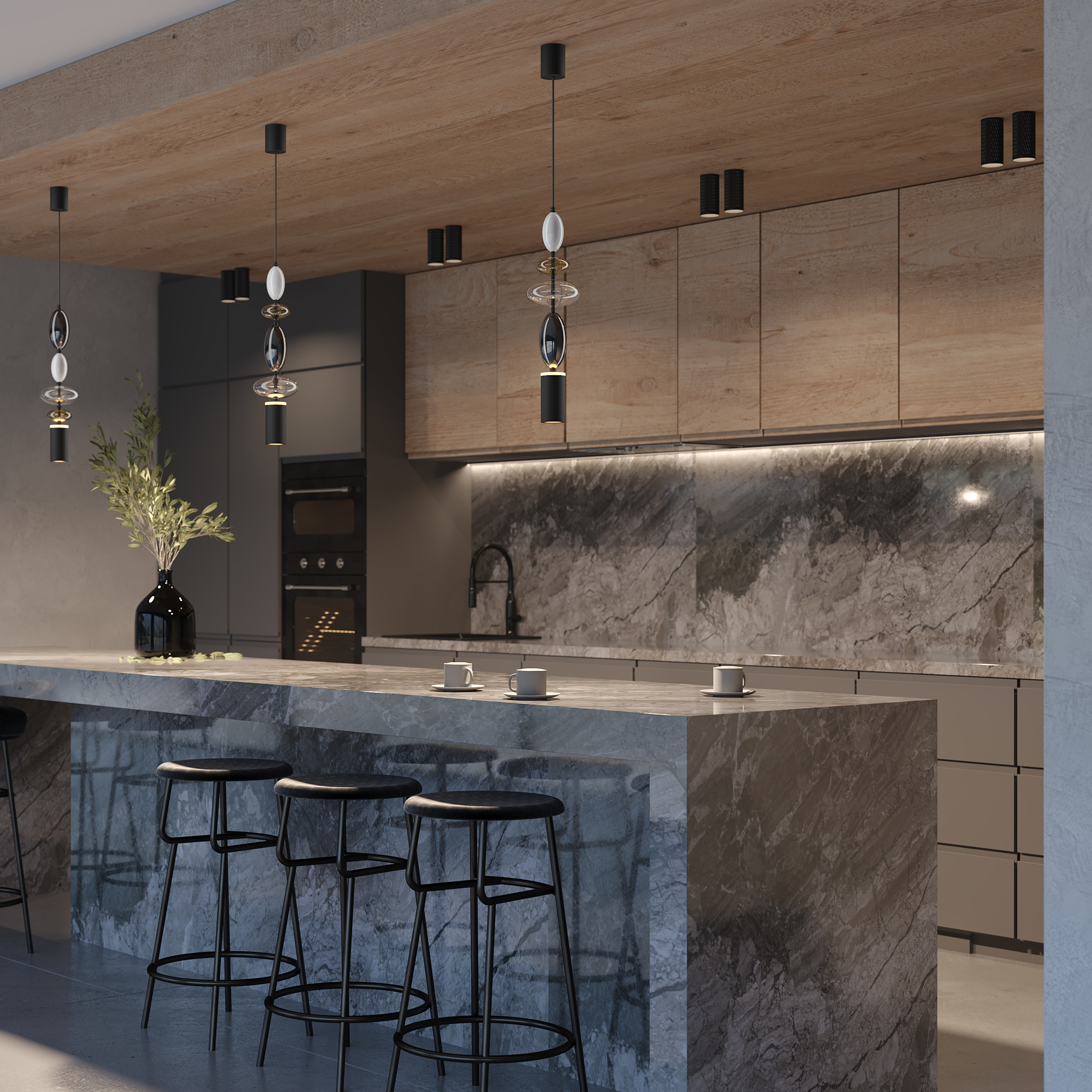 Подвесной светильник Maytoni MOD071PL-L8B3K1 - изображение 2