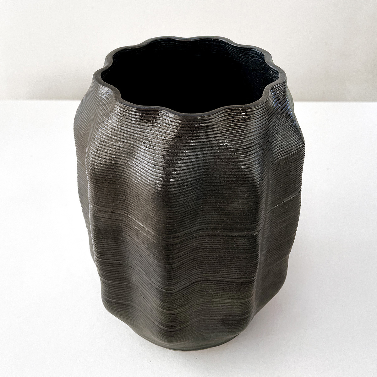 Ваза Structure #6 Black - изображение 1