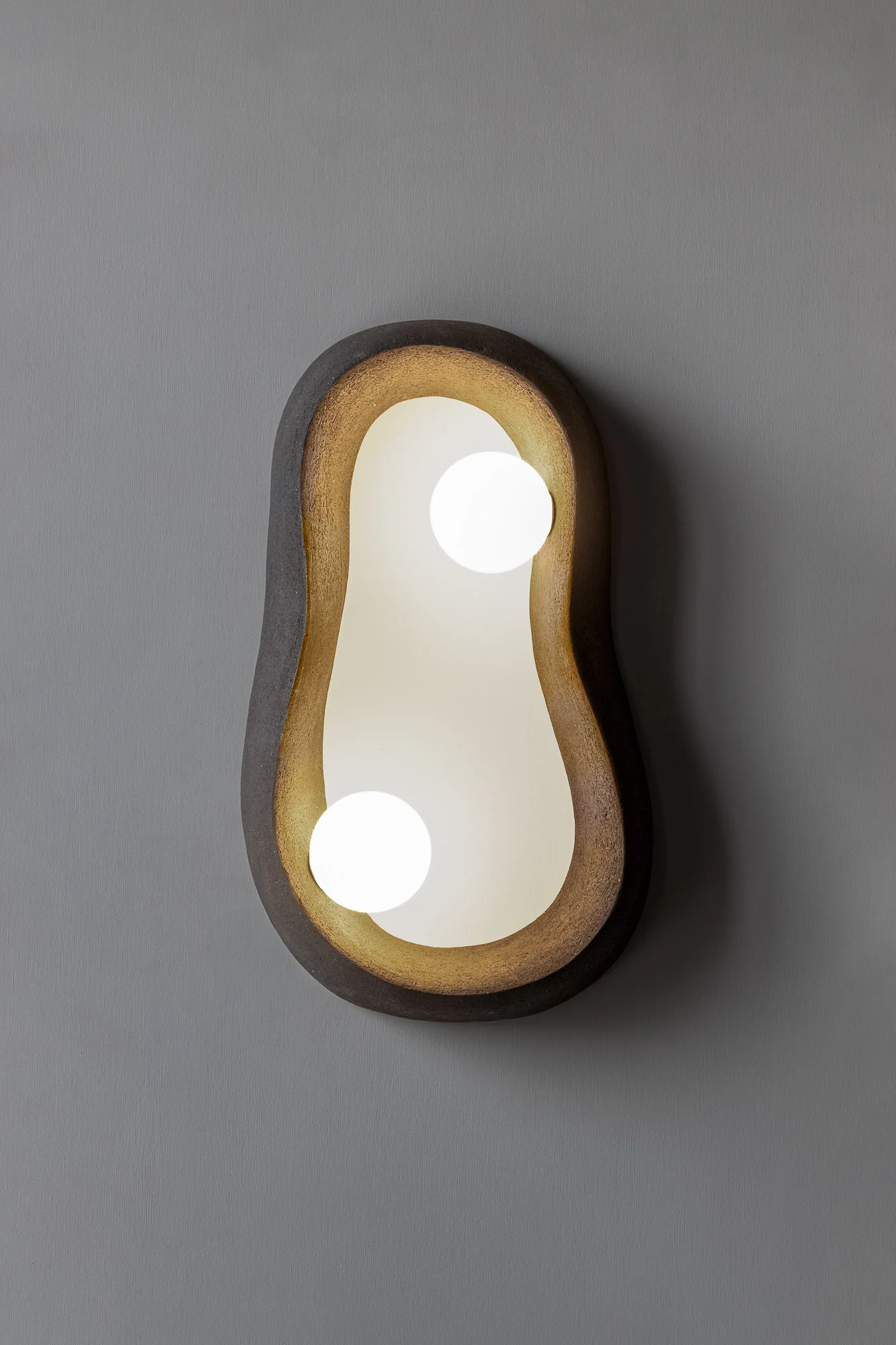 Бра LENTA matryoshka [black]  by Polina Artamonova — дизайнерская мебель, свет и декор Made Sense