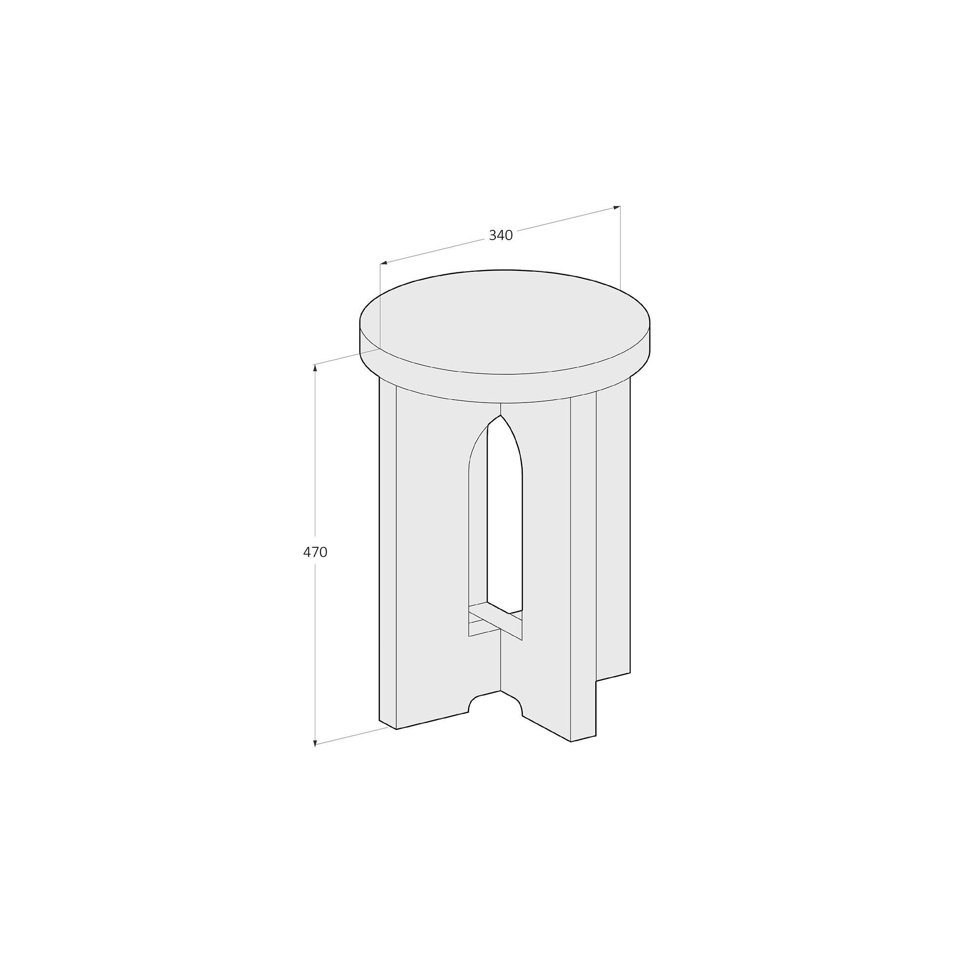 Табурет-тумба АРКА - изображение 7