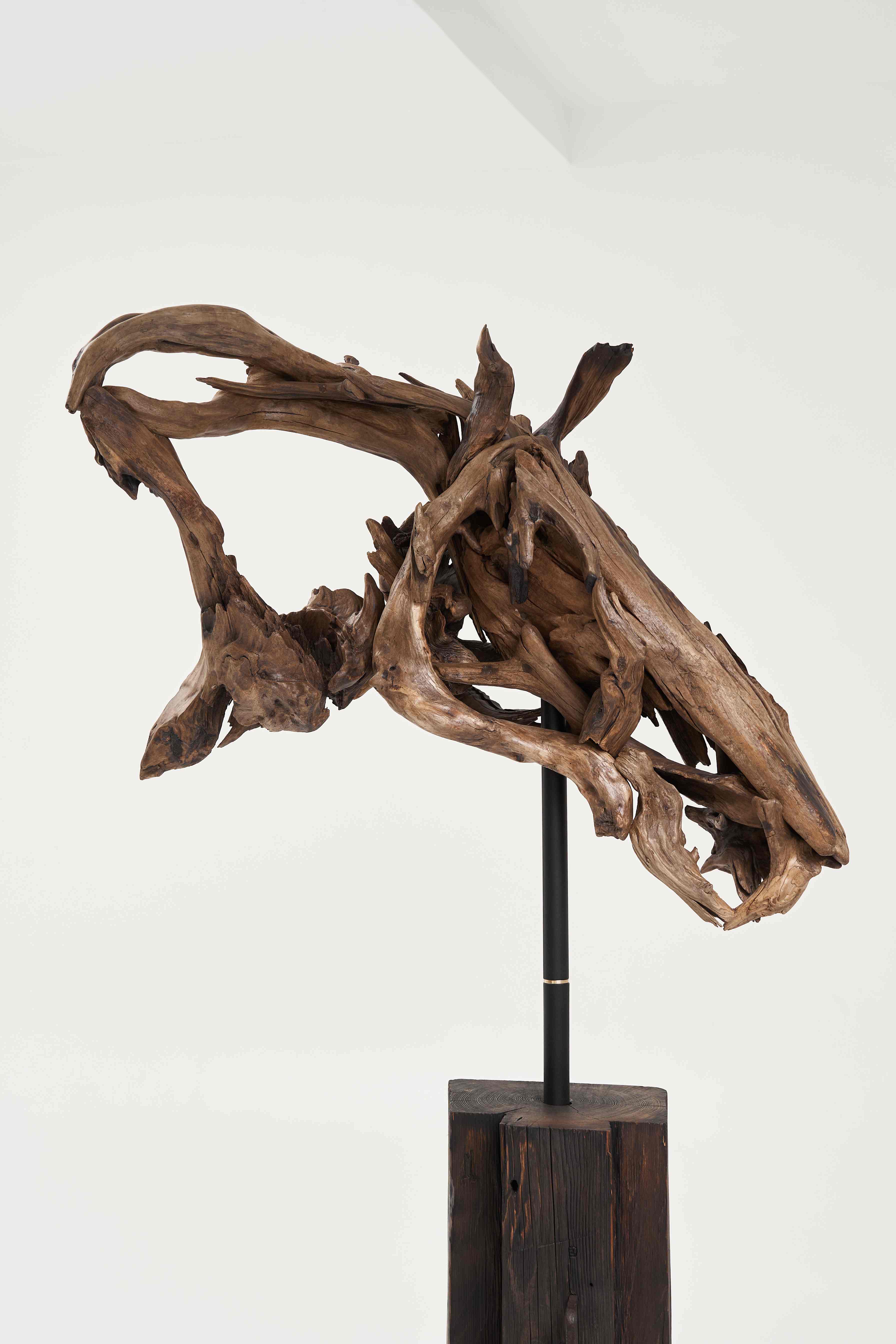 Эко-скульптура HORSE BUST by Роговский Игорь — дизайнерская мебель, свет и декор Made Sense
